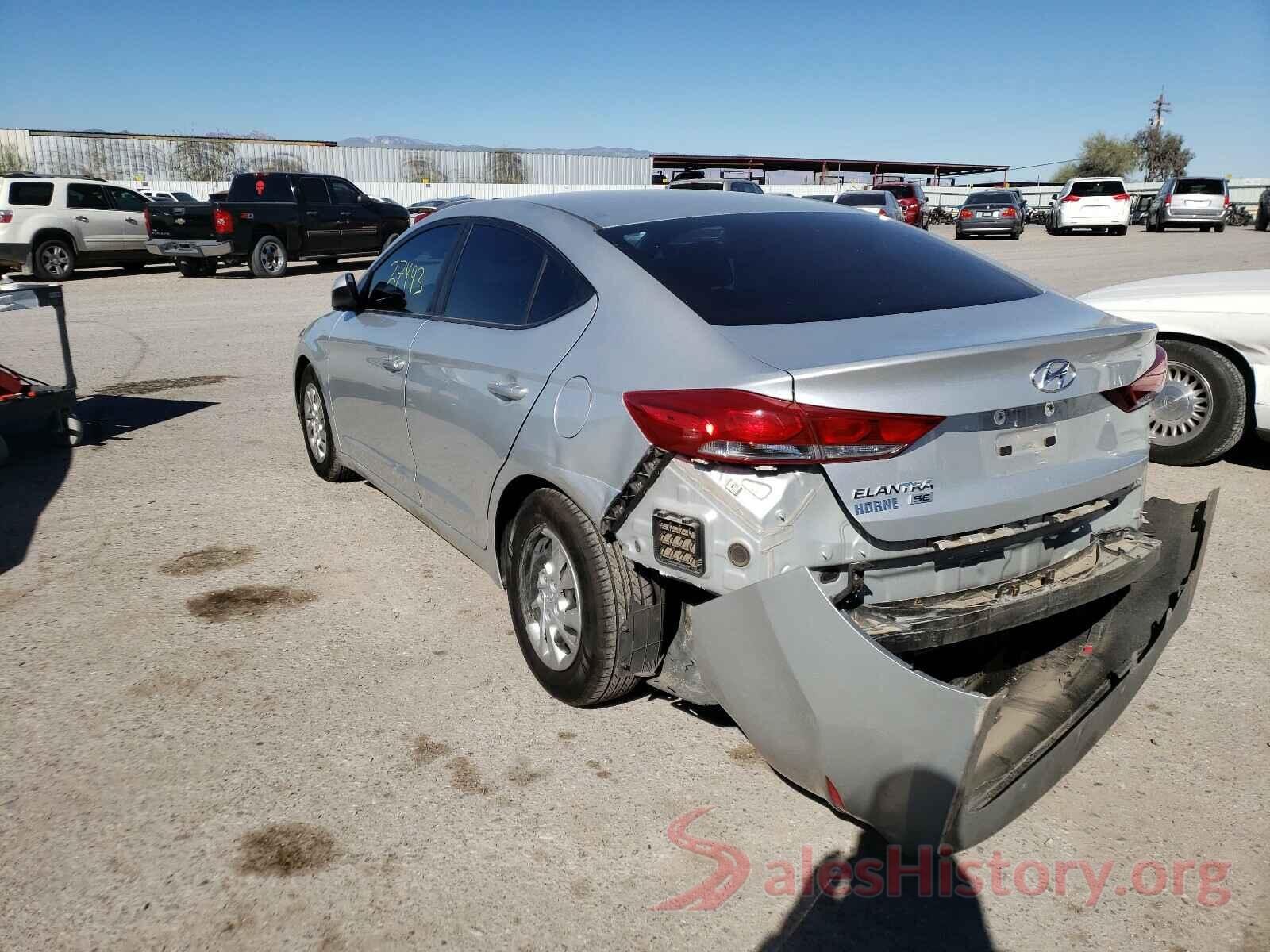 5NPD74LF3JH328246 2018 HYUNDAI ELANTRA