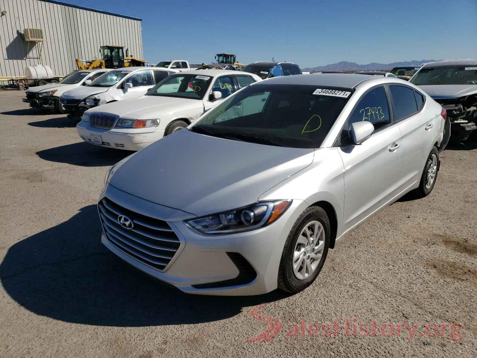 5NPD74LF3JH328246 2018 HYUNDAI ELANTRA