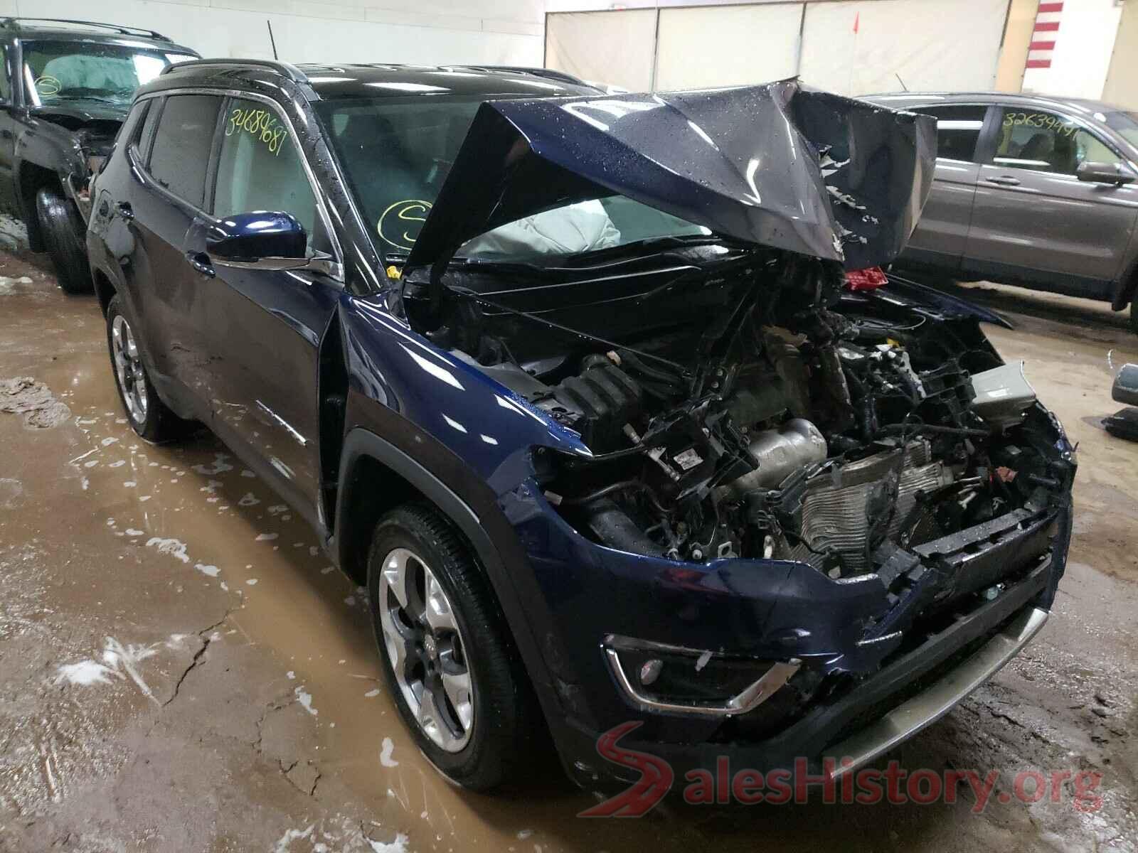 3C4NJDCB3KT812549 2019 JEEP COMPASS