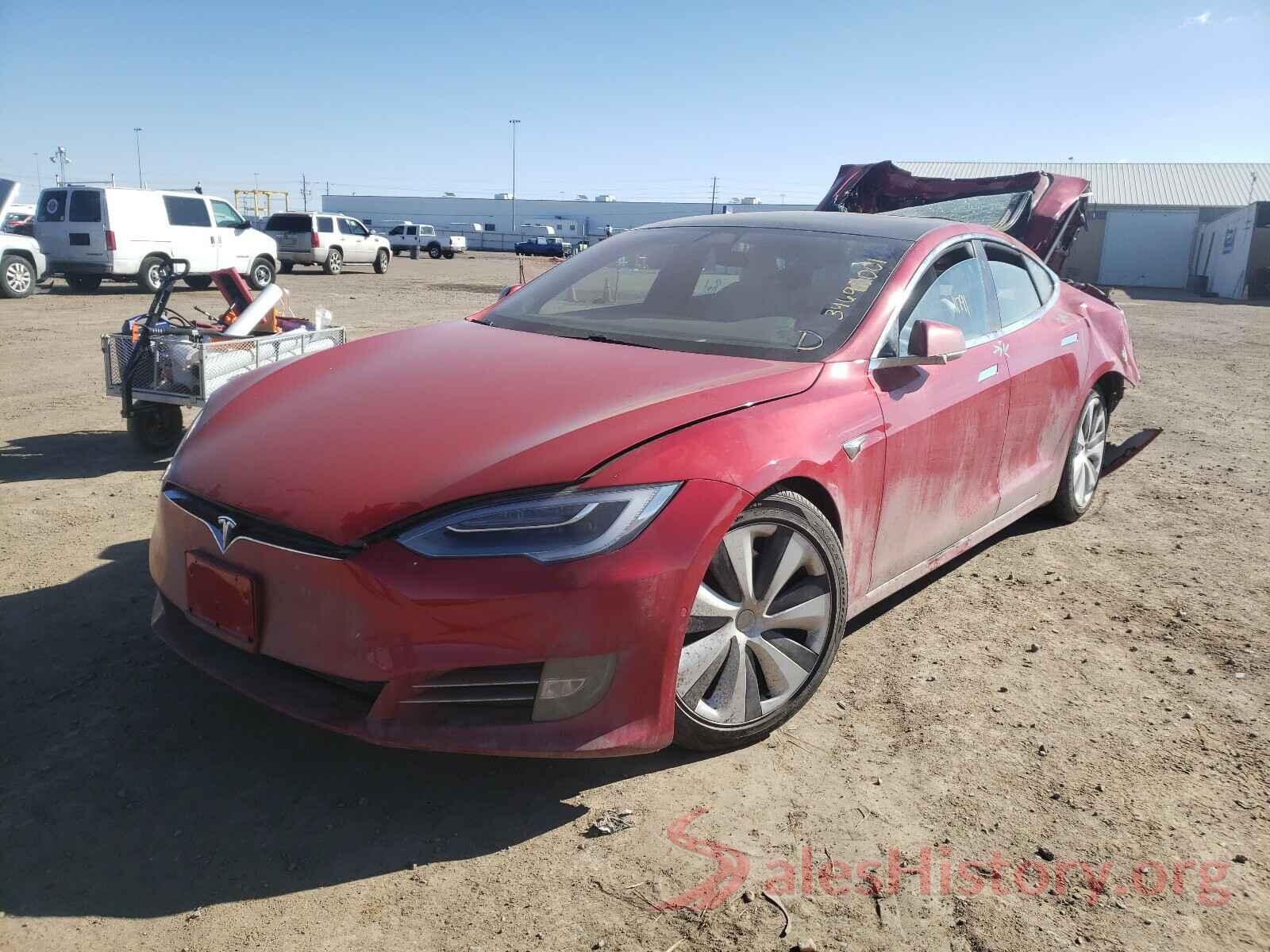 5YJSA1E22LF411766 2020 TESLA MODEL S