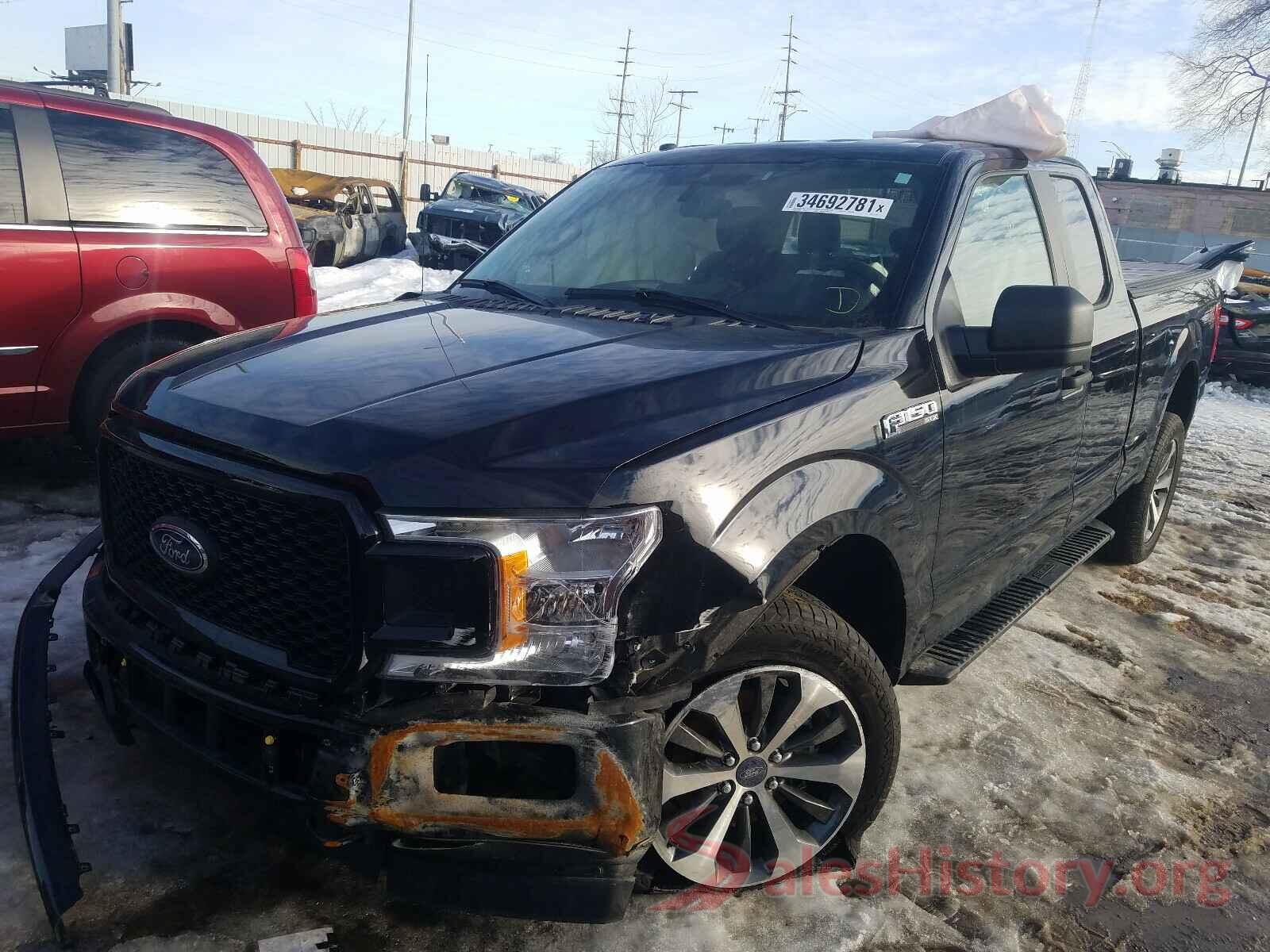 1FTEX1EP3KKF11657 2019 FORD F150