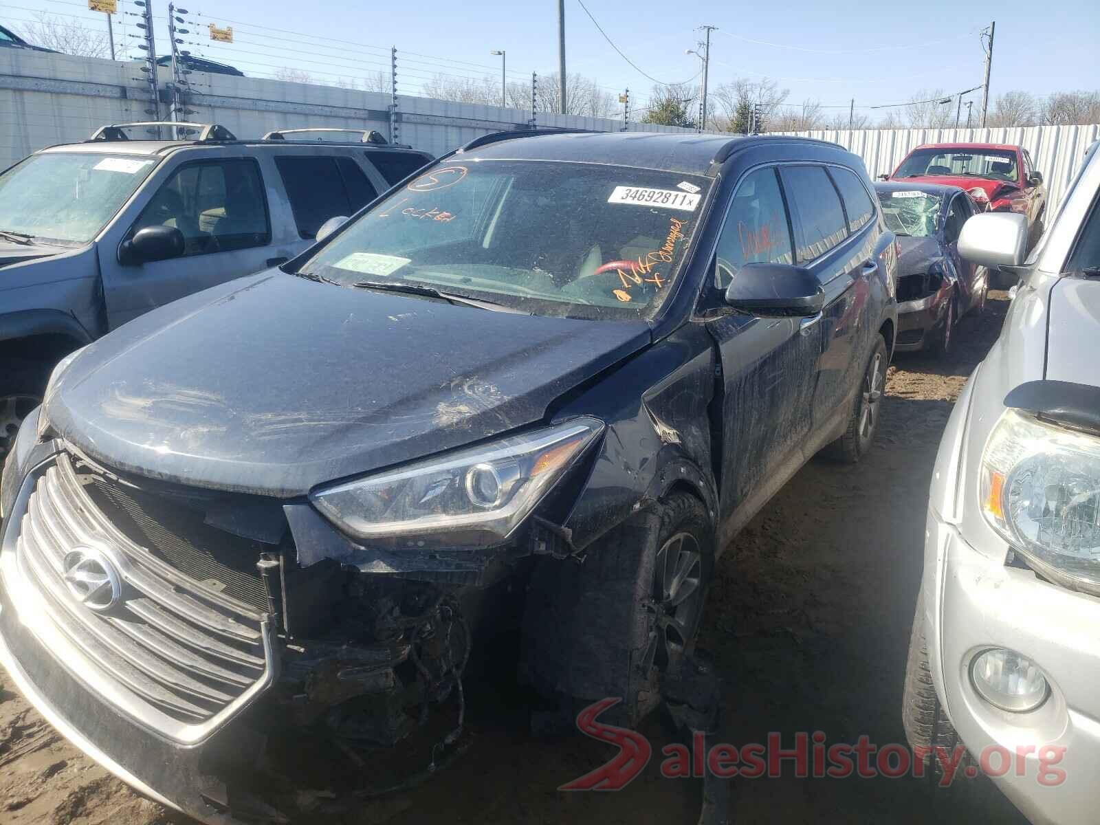 KM8SMDHF8HU171298 2017 HYUNDAI SANTA FE