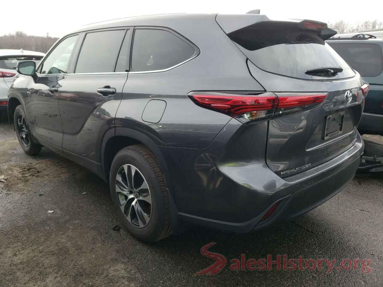 5TDHZRBH1MS523661 2021 TOYOTA HIGHLANDER