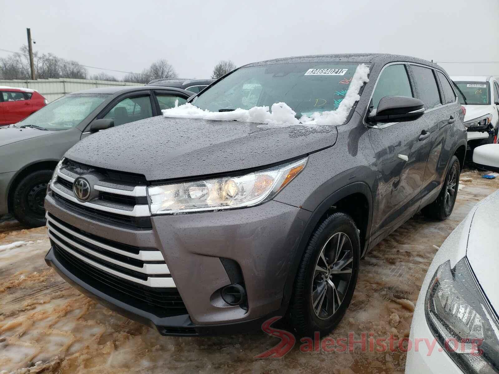 5TDZZRFH1KS318661 2019 TOYOTA HIGHLANDER