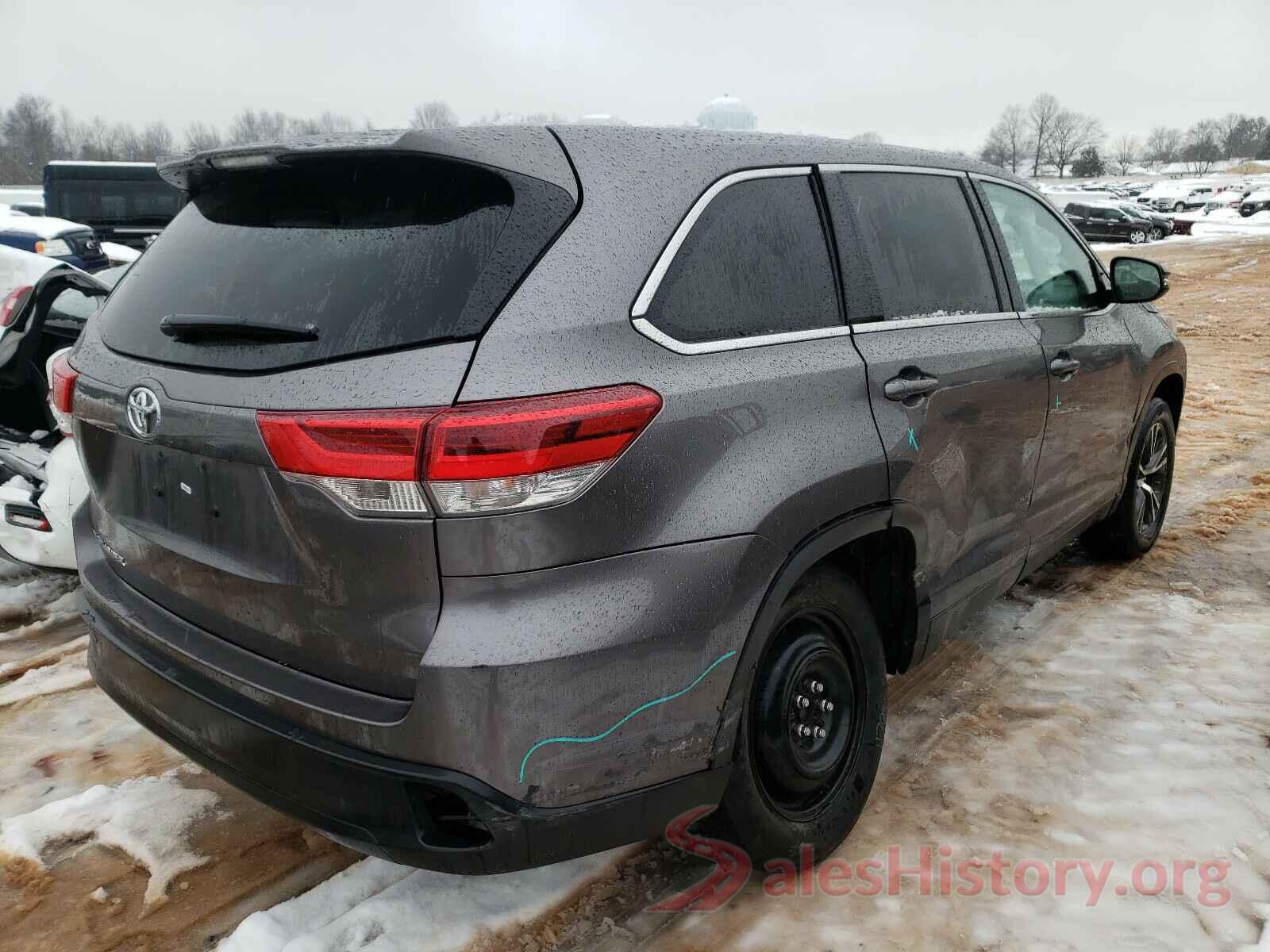 5TDZZRFH1KS318661 2019 TOYOTA HIGHLANDER