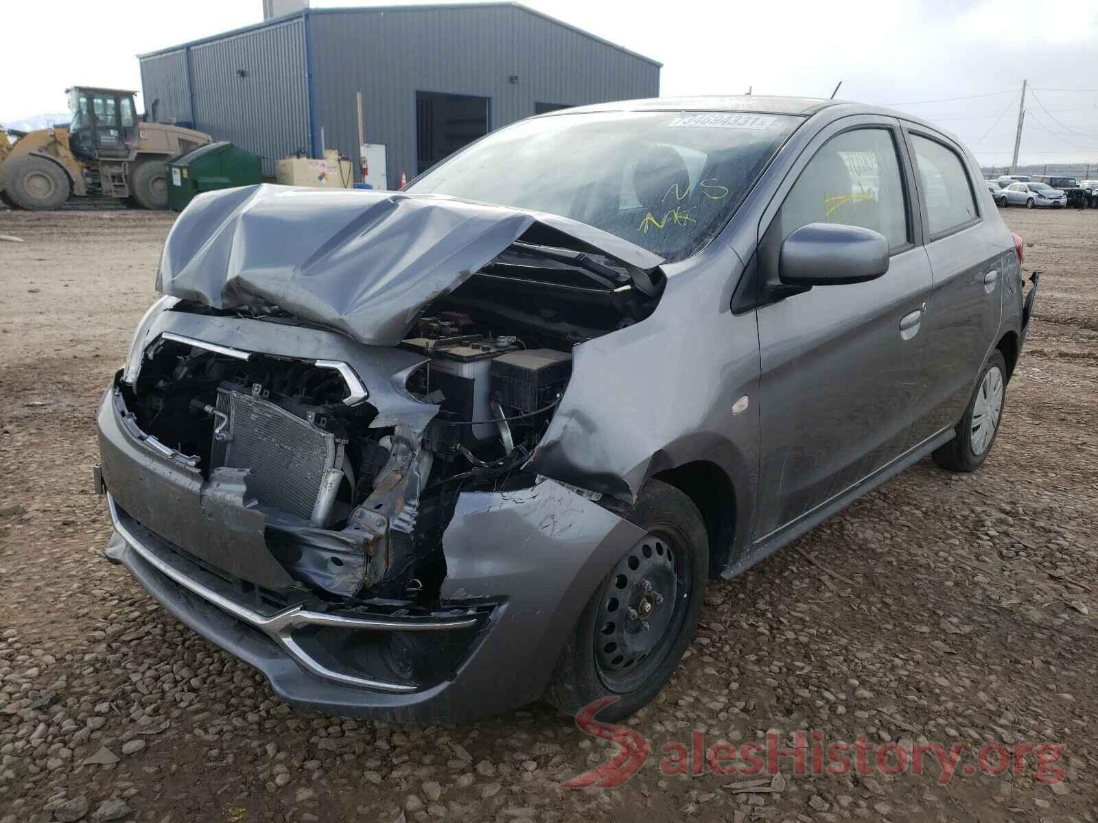 ML32A3HJ9KH014930 2019 MITSUBISHI MIRAGE