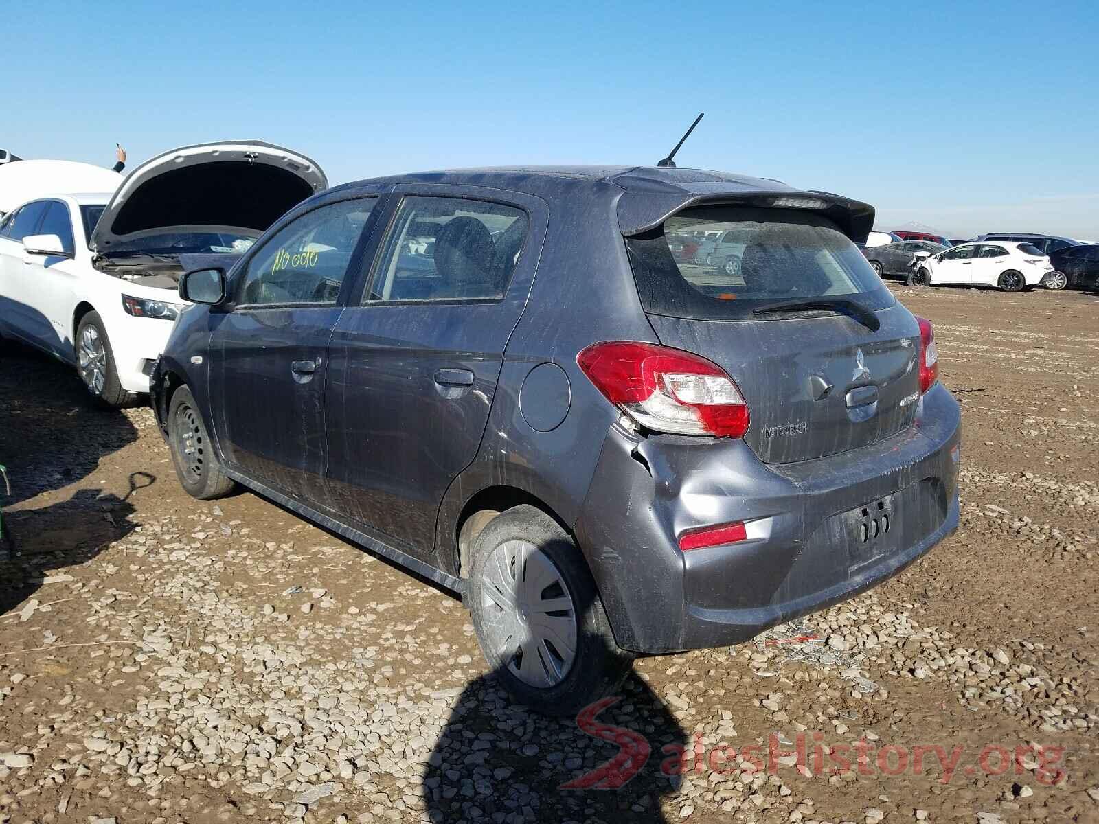 ML32A3HJ9KH014930 2019 MITSUBISHI MIRAGE