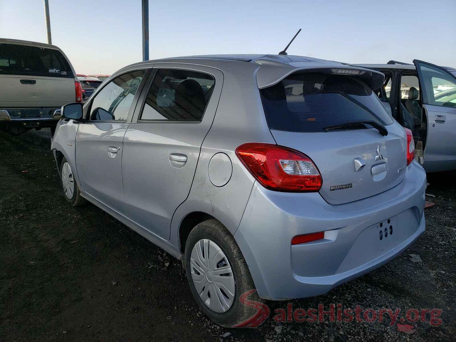 ML32A3HJ2KH010590 2019 MITSUBISHI MIRAGE