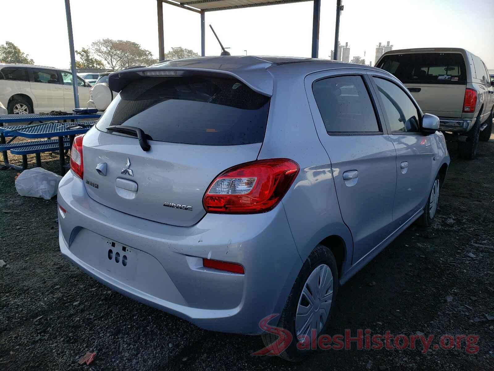 ML32A3HJ2KH010590 2019 MITSUBISHI MIRAGE