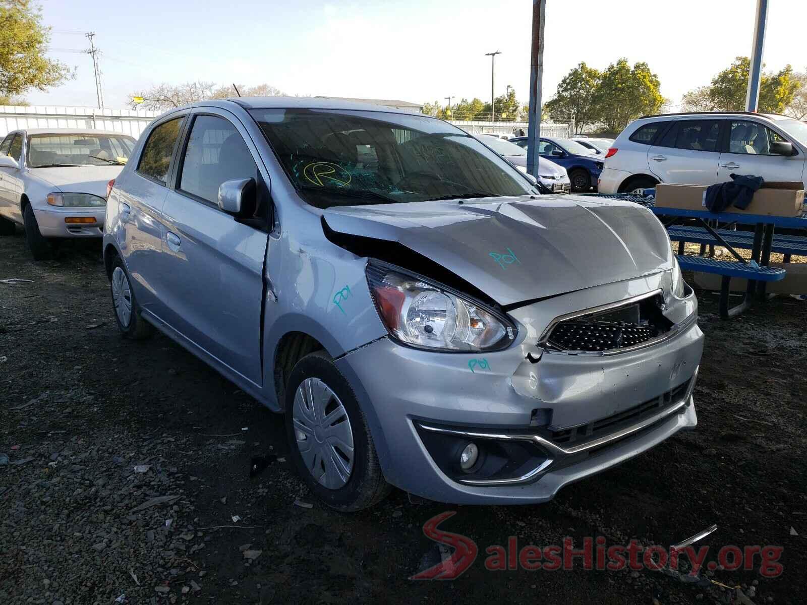 ML32A3HJ2KH010590 2019 MITSUBISHI MIRAGE