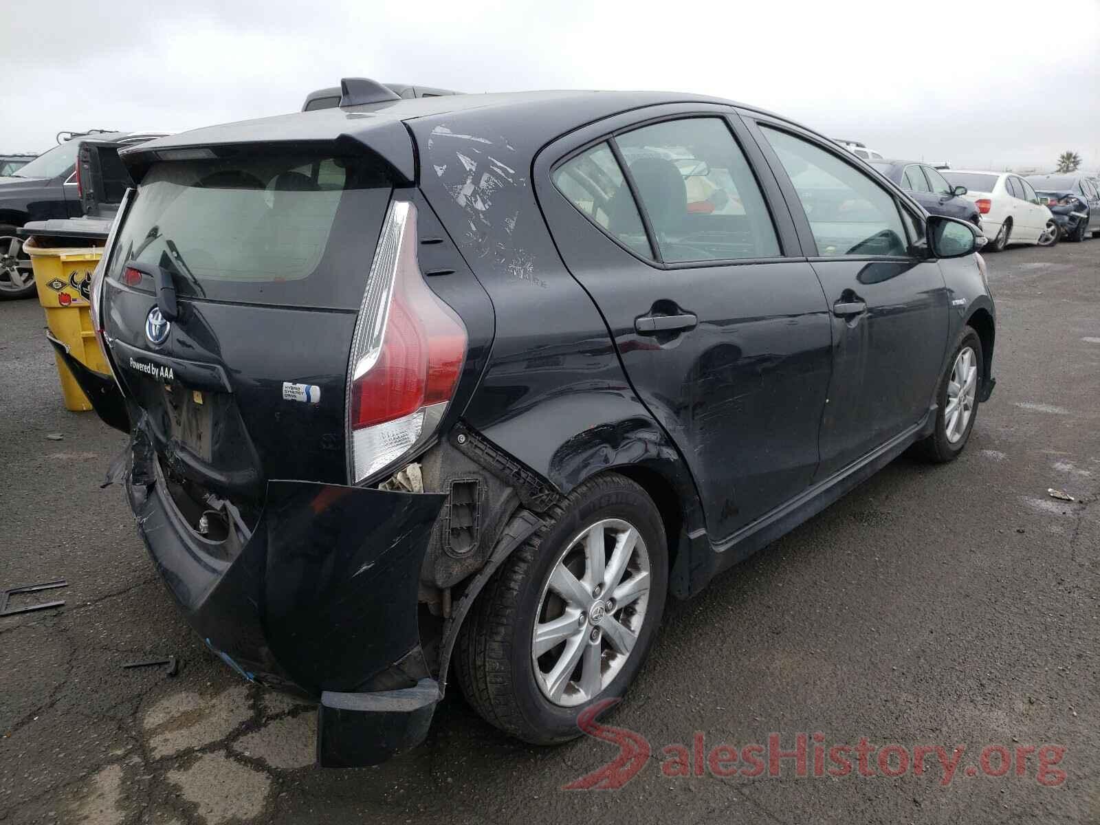 JTDKDTB39H1592736 2017 TOYOTA PRIUS