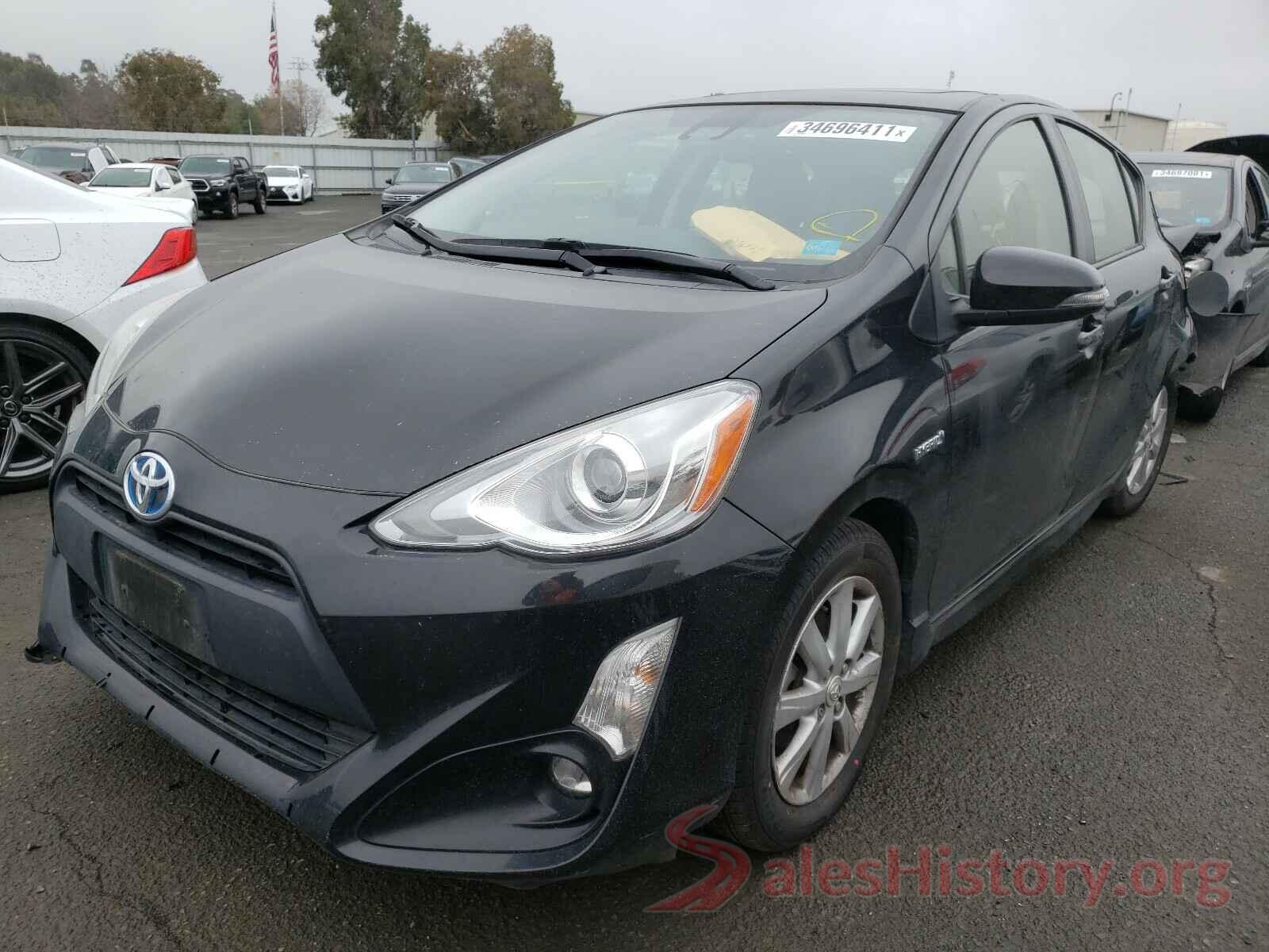 JTDKDTB39H1592736 2017 TOYOTA PRIUS