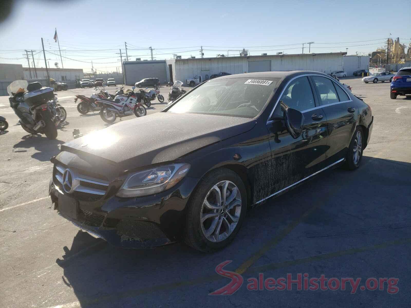 55SWF4JB5JU241490 2018 MERCEDES-BENZ C CLASS