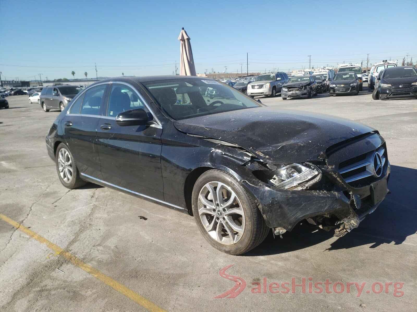 55SWF4JB5JU241490 2018 MERCEDES-BENZ C CLASS