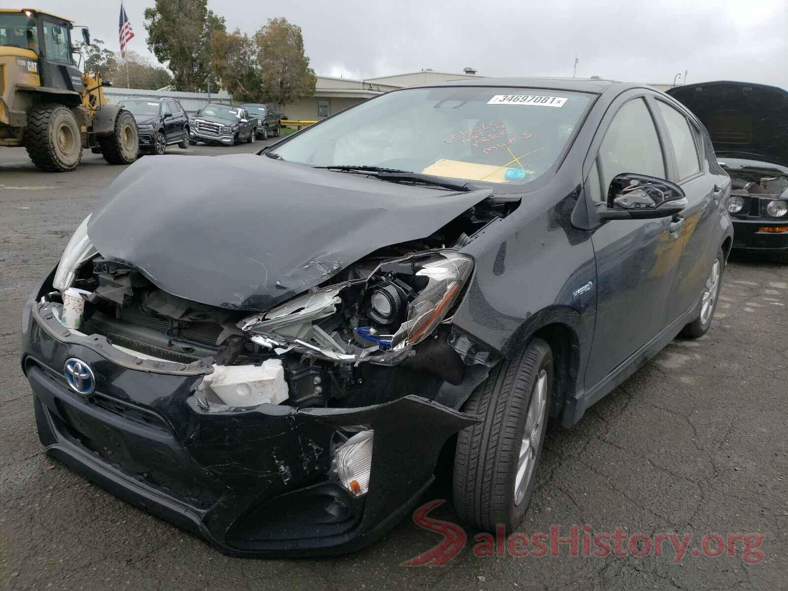 JTDKDTB35H1592393 2017 TOYOTA PRIUS