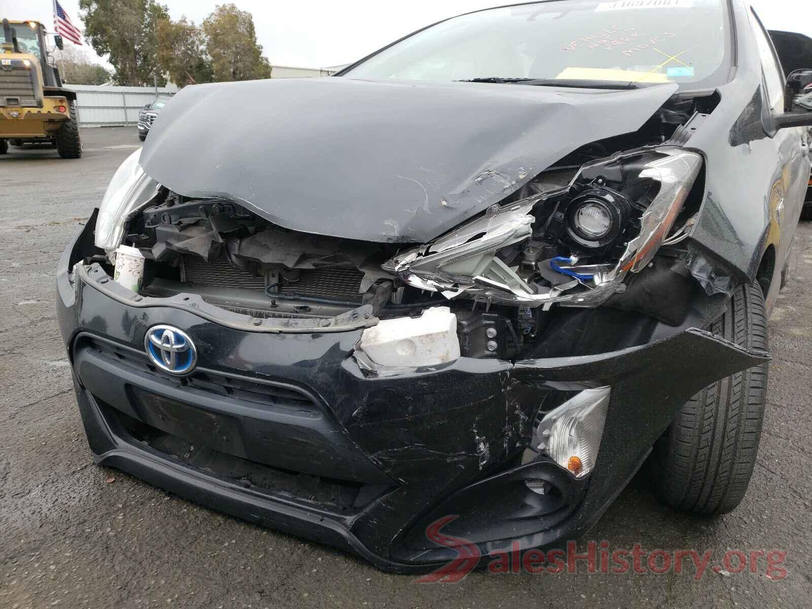 JTDKDTB35H1592393 2017 TOYOTA PRIUS