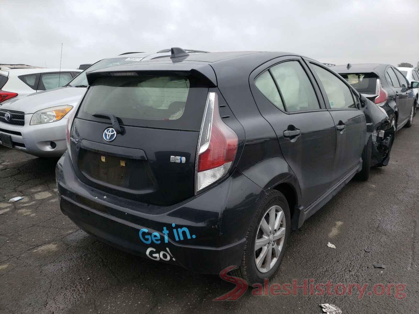 JTDKDTB35H1592393 2017 TOYOTA PRIUS