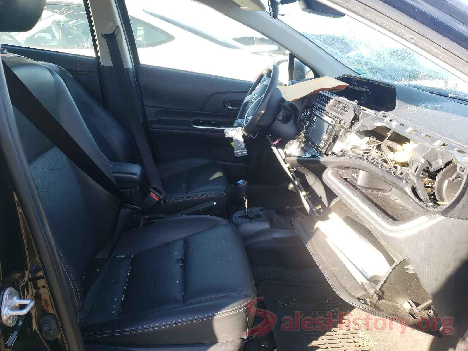 JTDKDTB30H1592267 2017 TOYOTA PRIUS