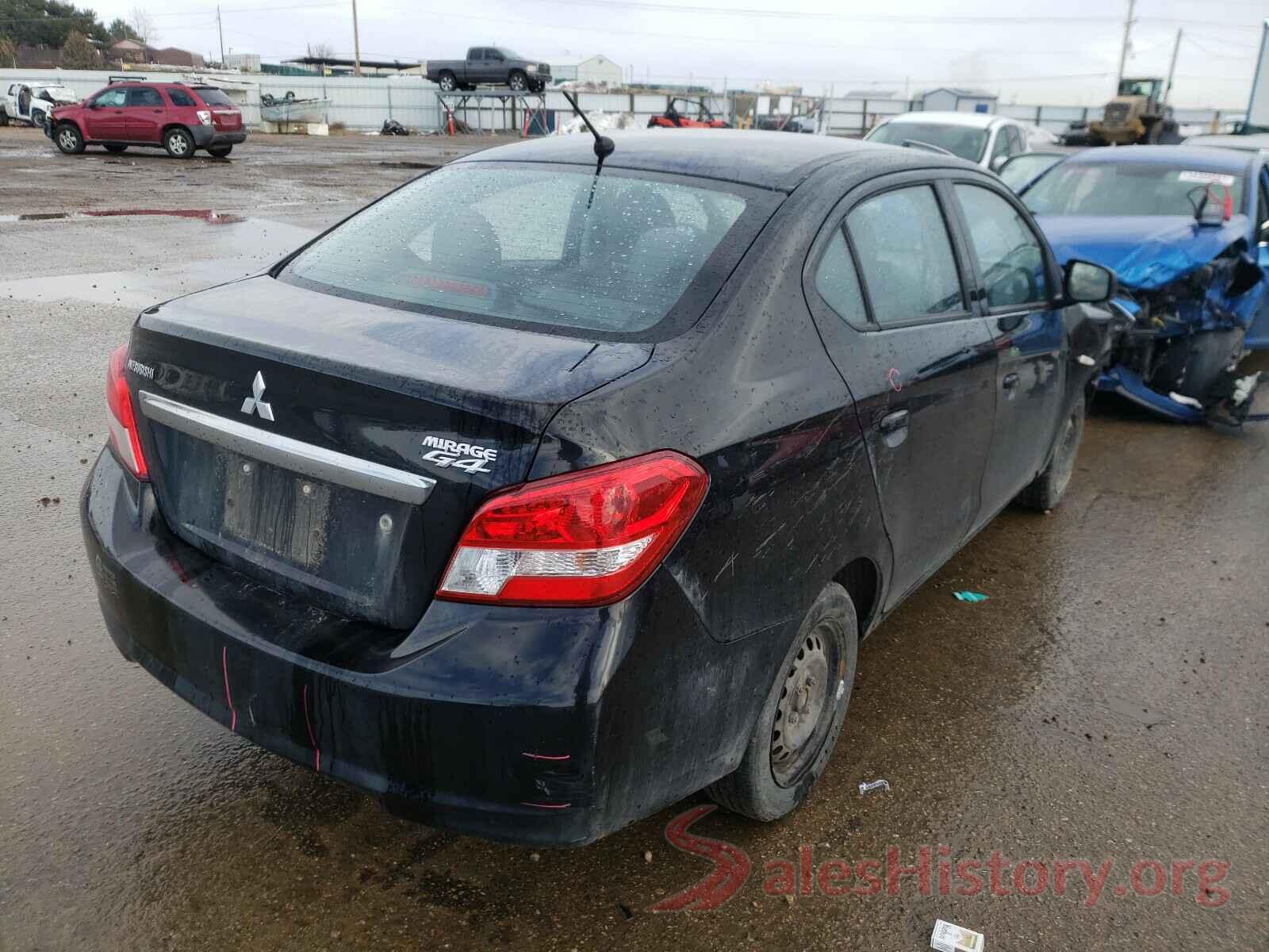 ML32F3FJ6HHF06475 2017 MITSUBISHI MIRAGE