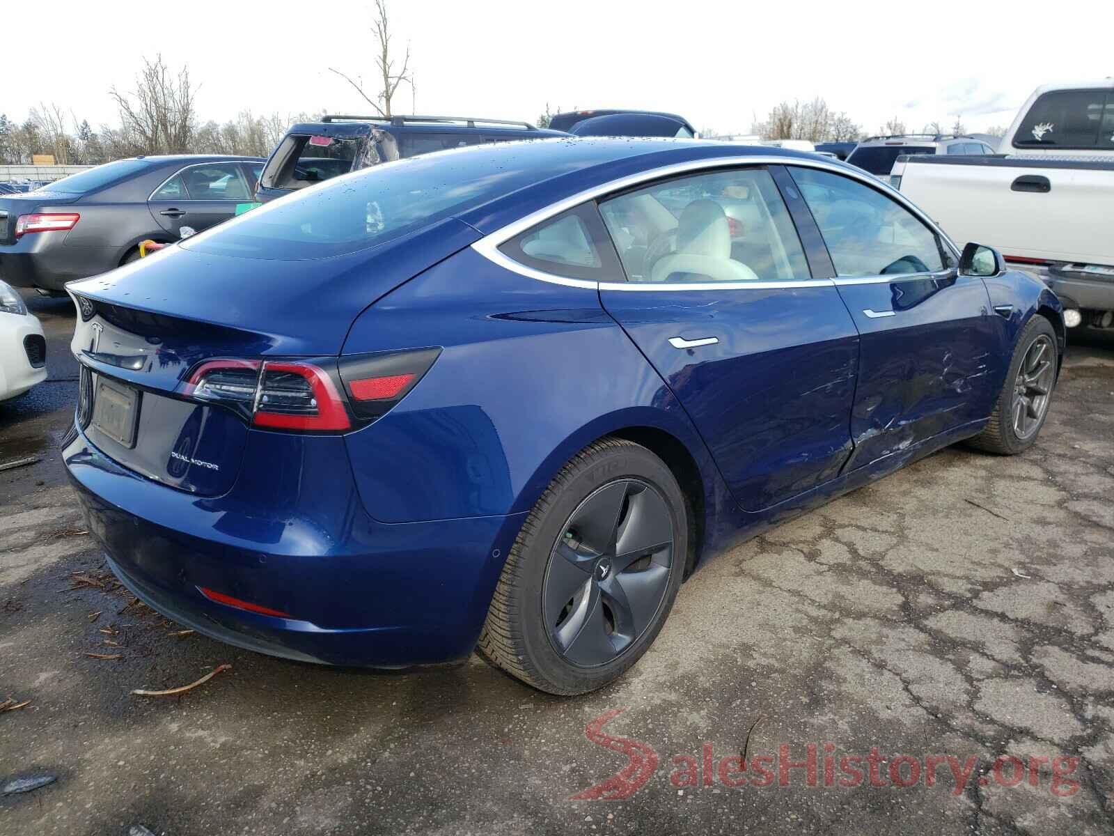 5YJ3E1EB3KF421486 2019 TESLA MODEL 3