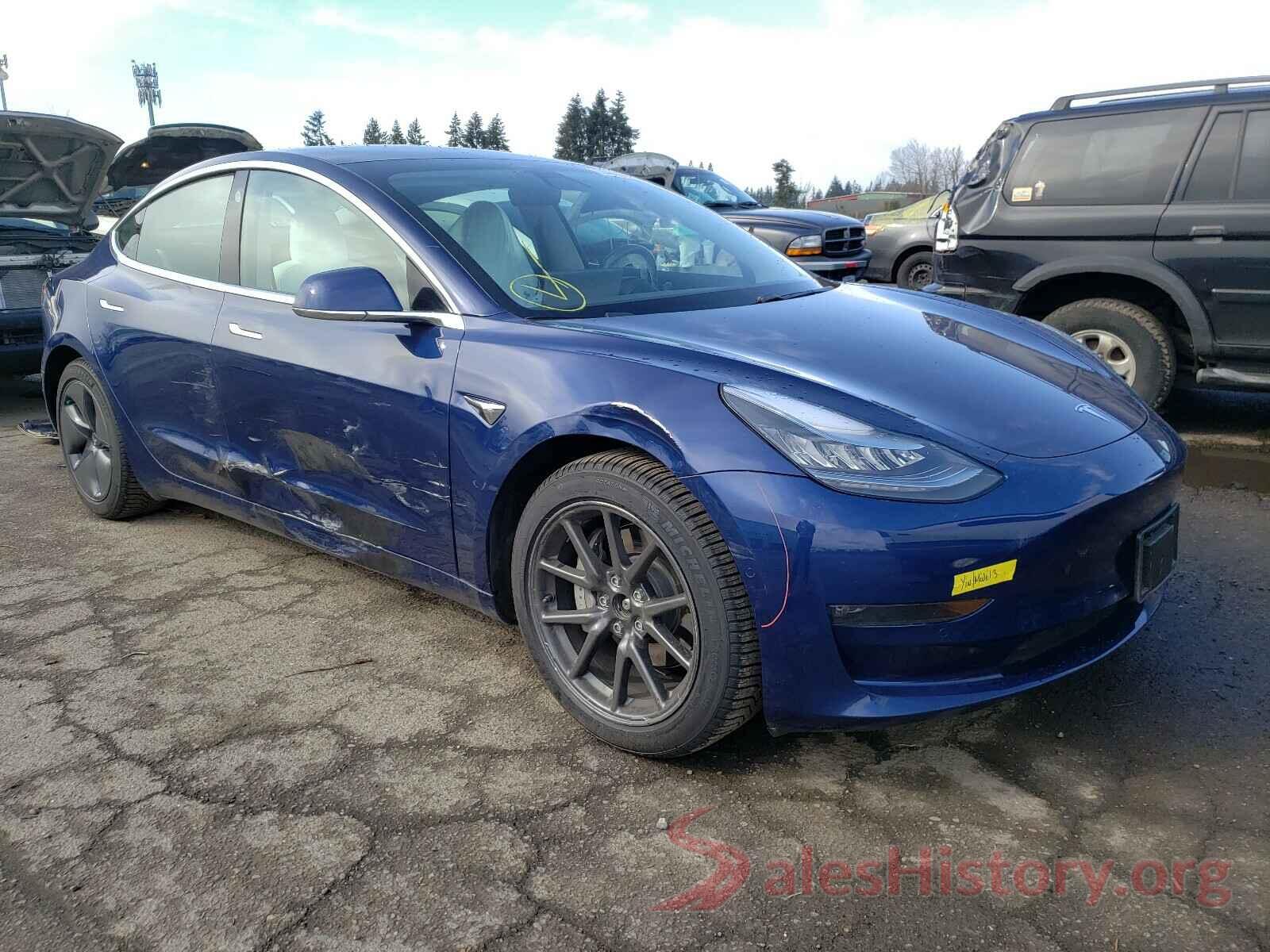 5YJ3E1EB3KF421486 2019 TESLA MODEL 3