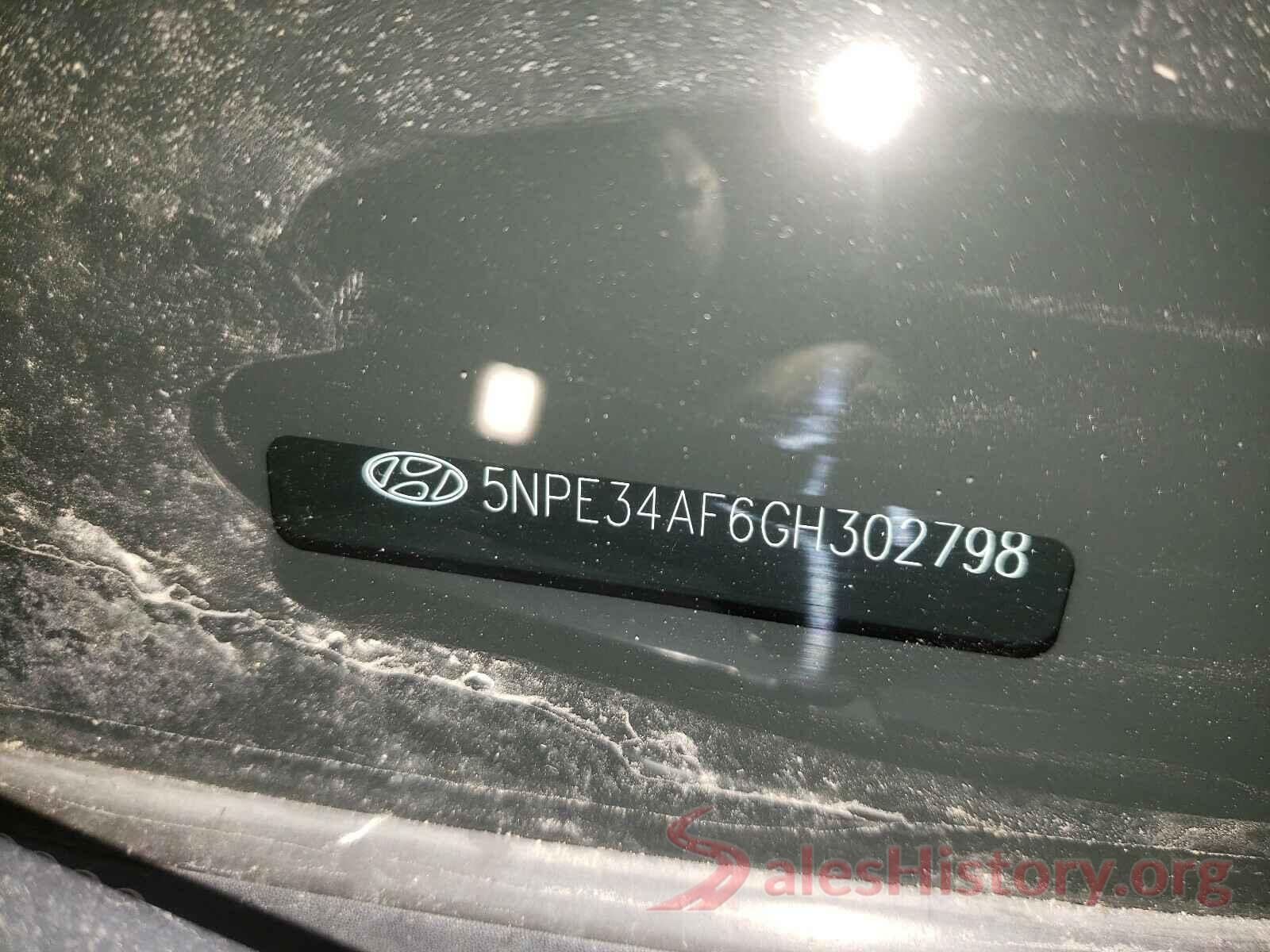 5NPE34AF6GH302798 2016 HYUNDAI SONATA