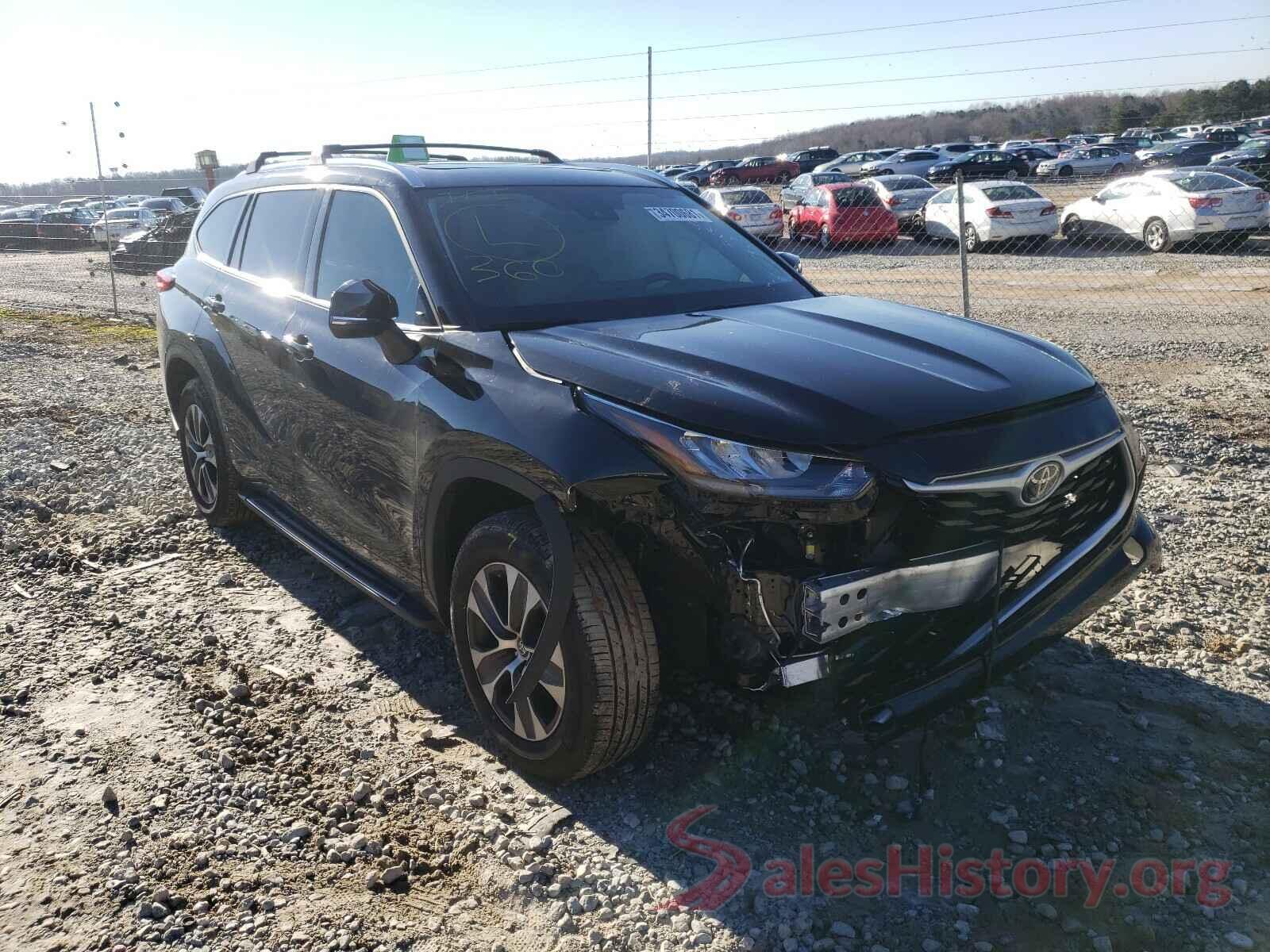 5TDHZRAH4LS501301 2020 TOYOTA HIGHLANDER