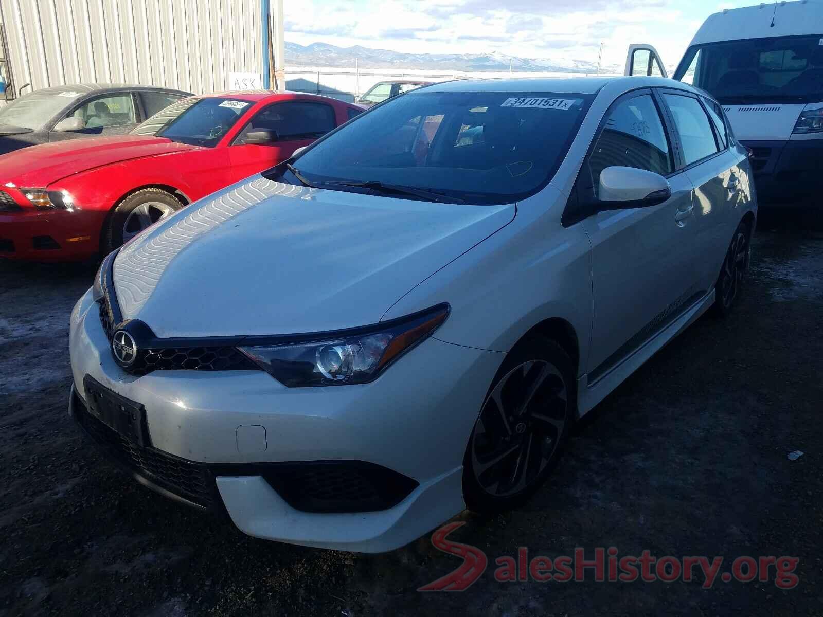 JTNKARJE7GJ500709 2016 TOYOTA SCION