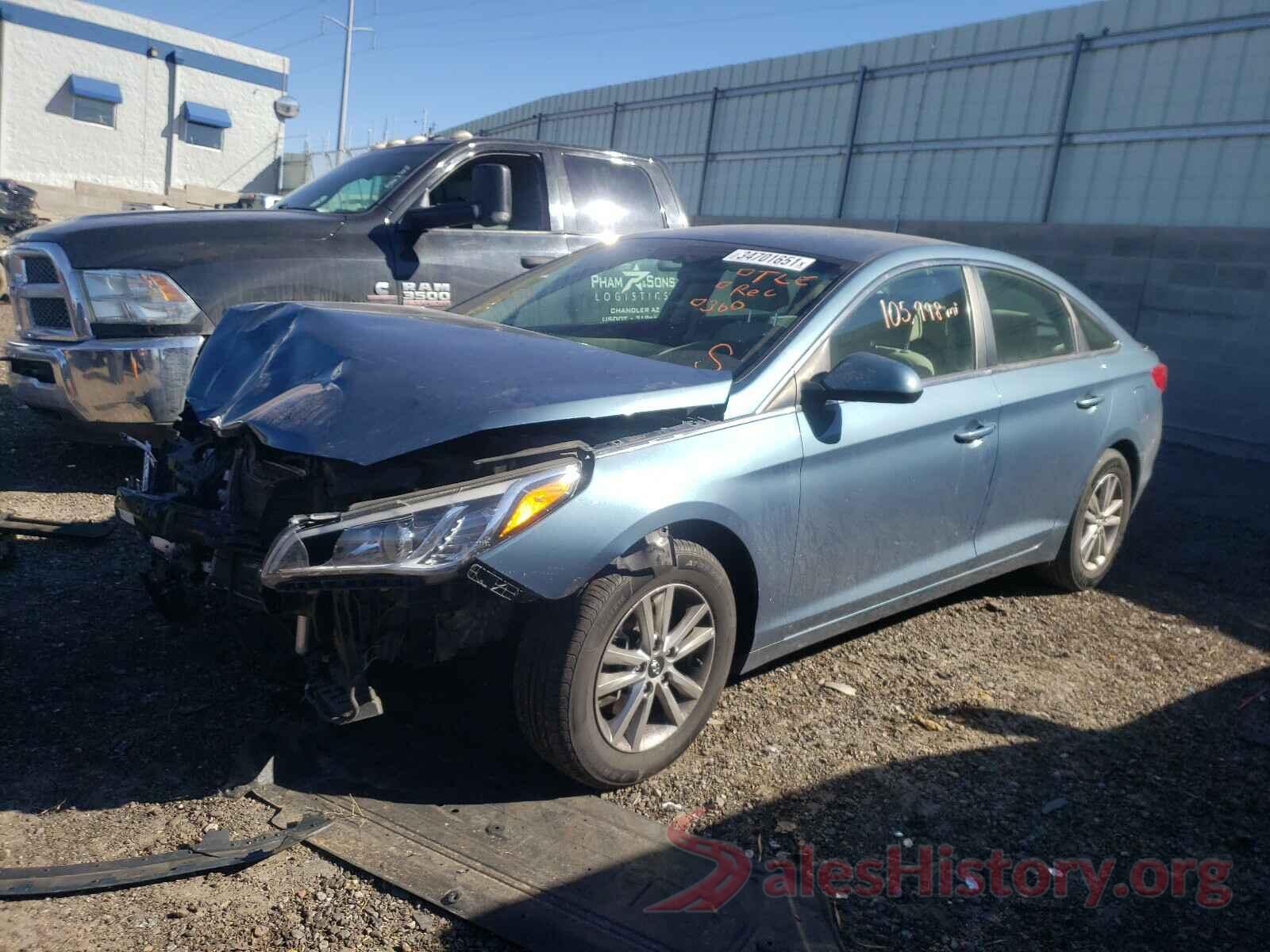 5NPE24AF6HH489092 2017 HYUNDAI SONATA