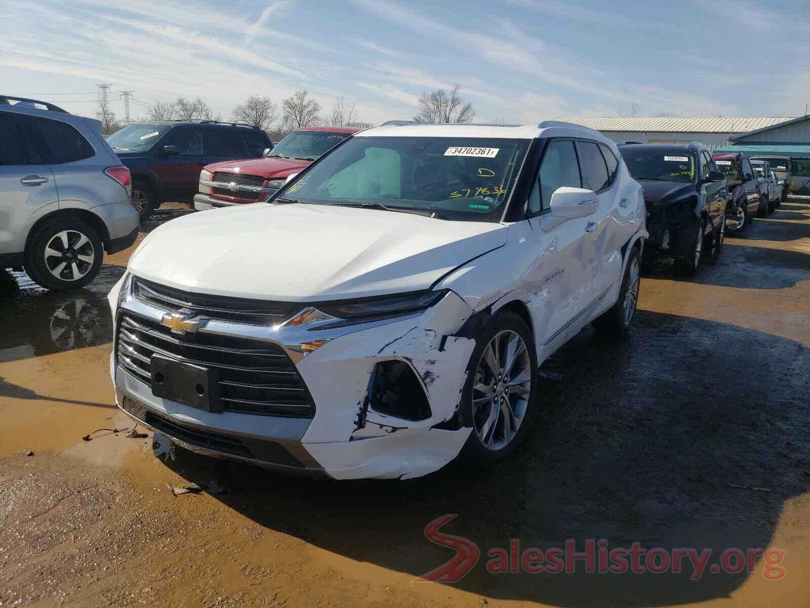 3GNKBKRS1KS577836 2019 CHEVROLET BLAZER