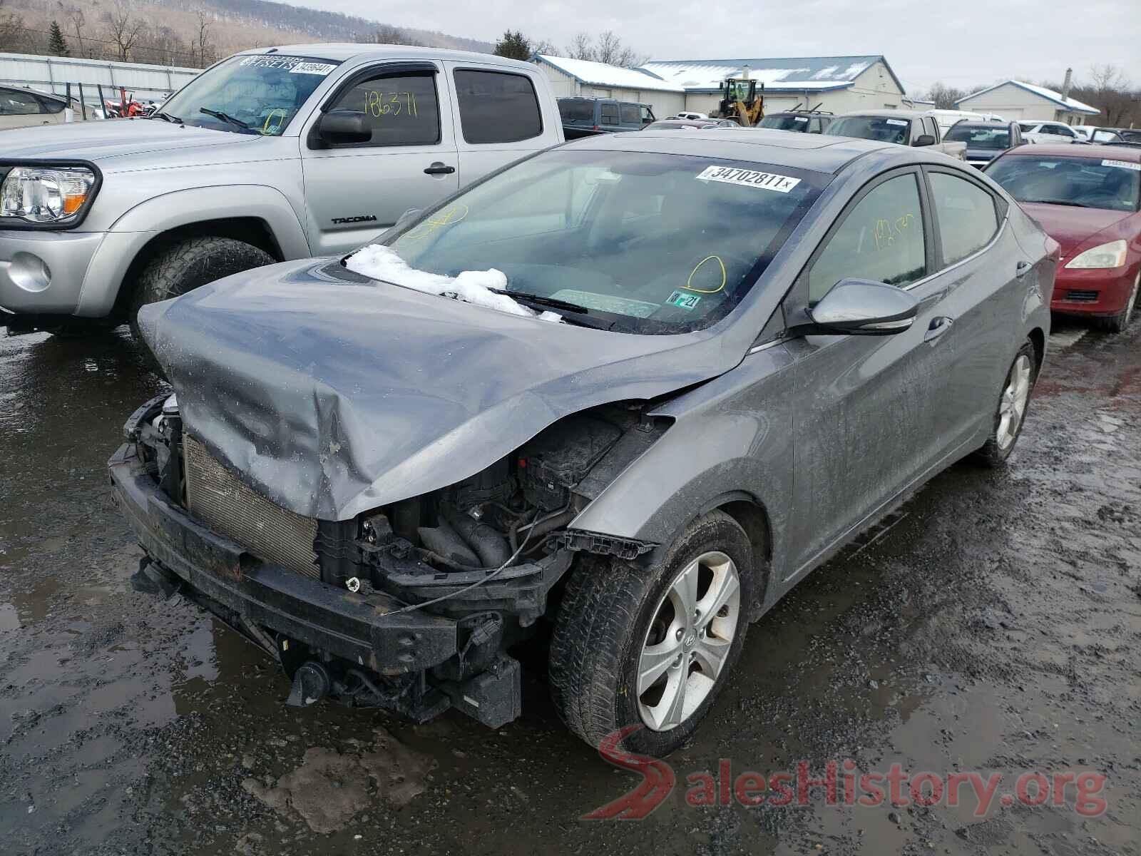 KMHDH4AE6GU583166 2016 HYUNDAI ELANTRA