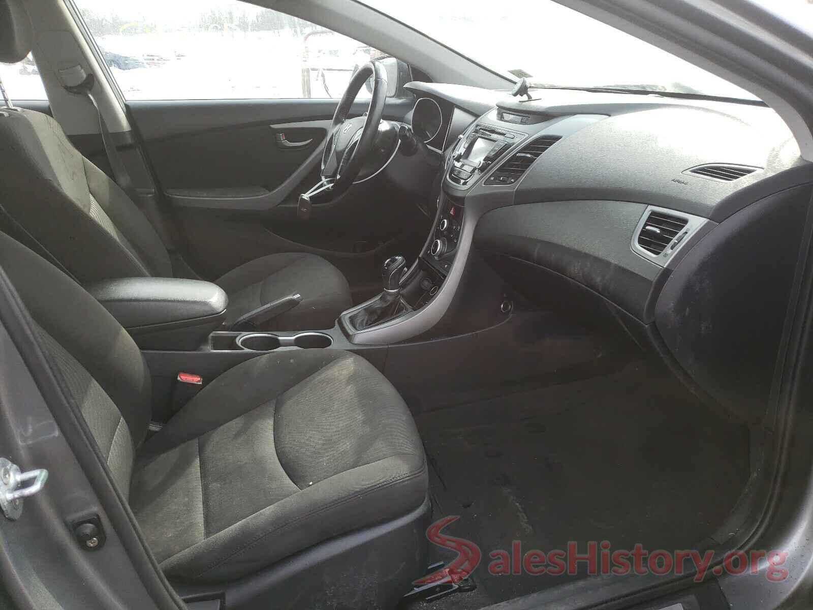 KMHDH4AE6GU583166 2016 HYUNDAI ELANTRA