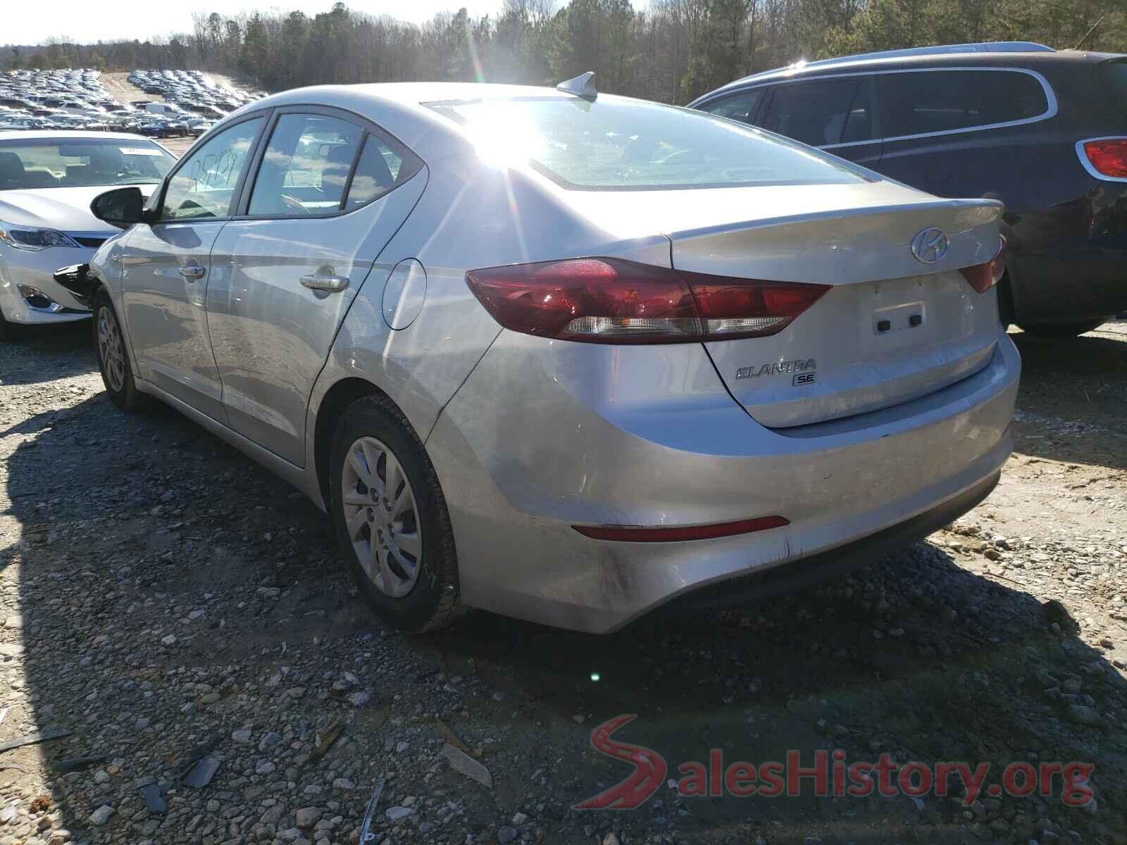 5NPD74LF7HH163196 2017 HYUNDAI ELANTRA