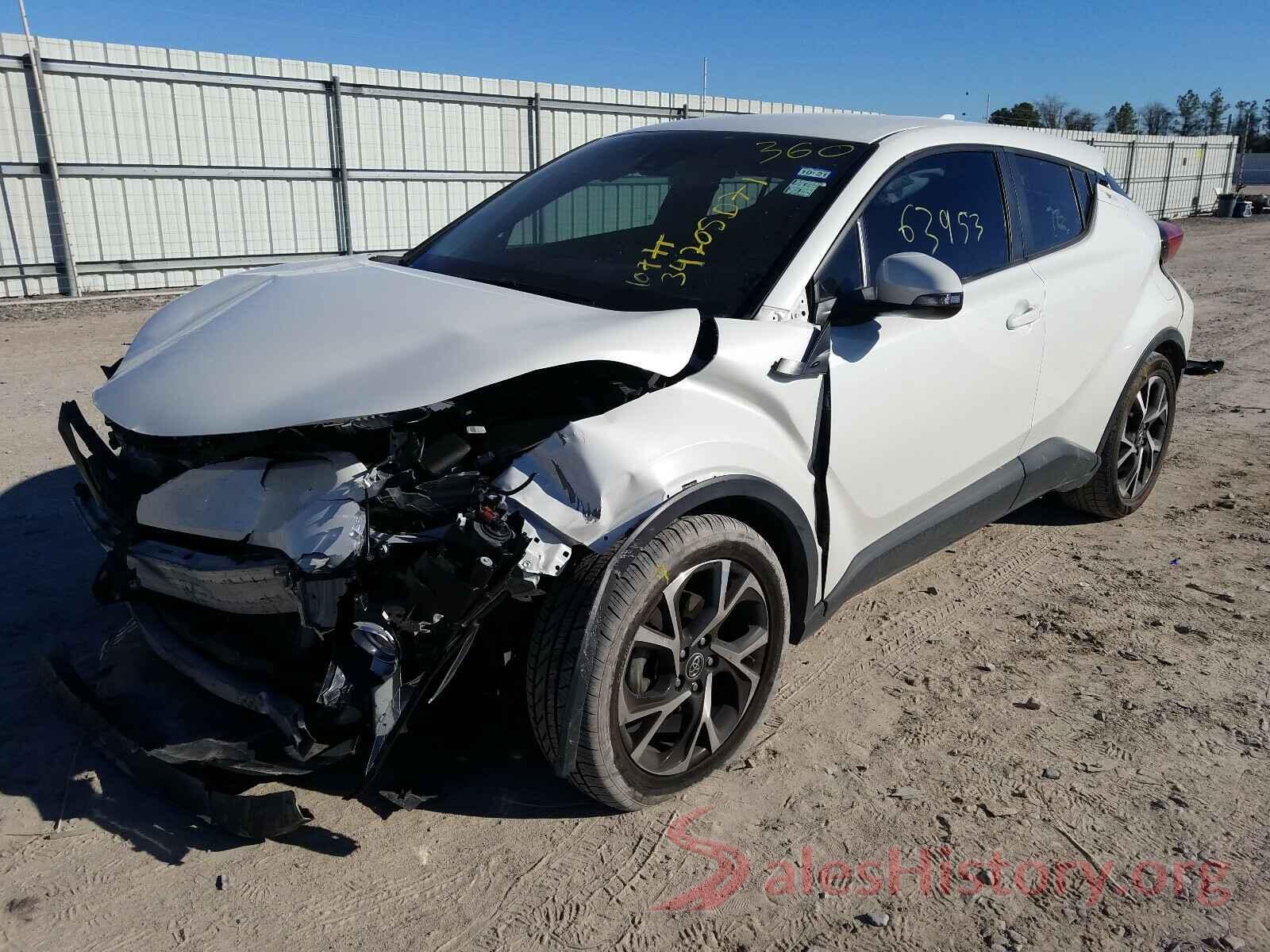 NMTKHMBX3JR035342 2018 TOYOTA C-HR