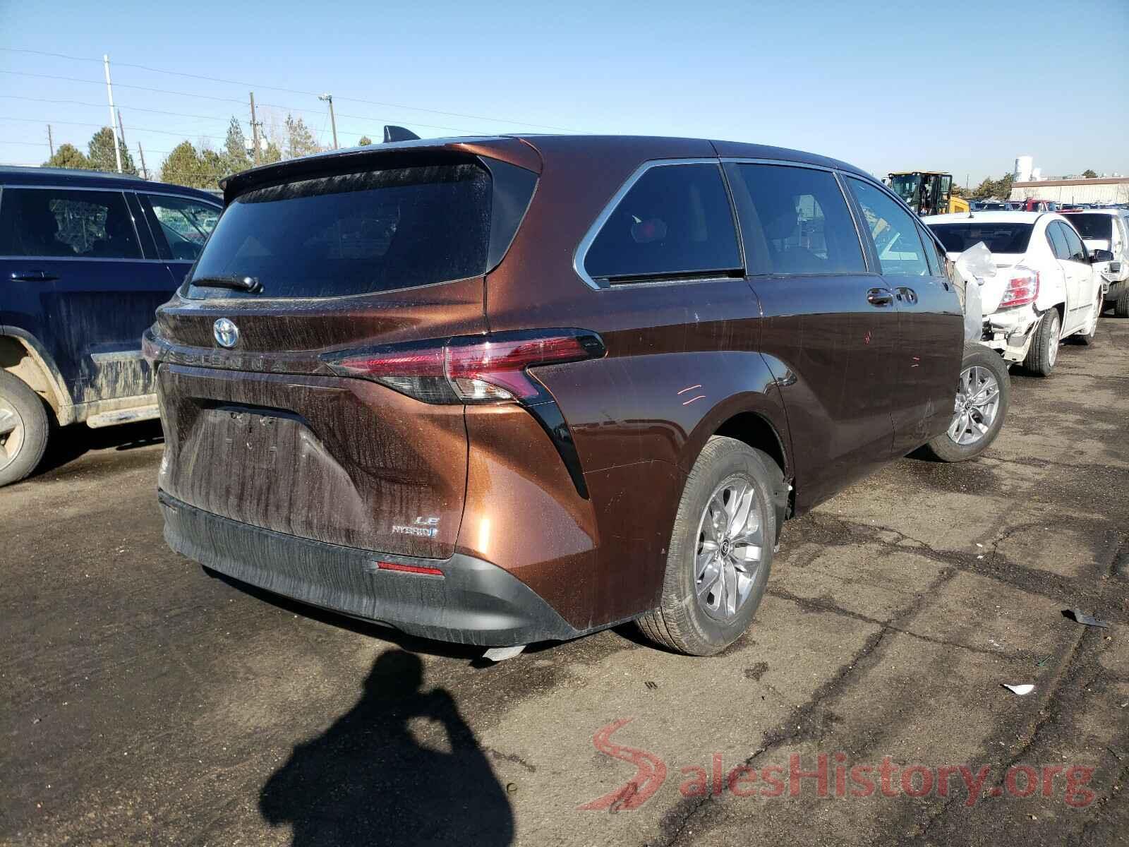 5TDKSKFC4MS004667 2021 TOYOTA SIENNA