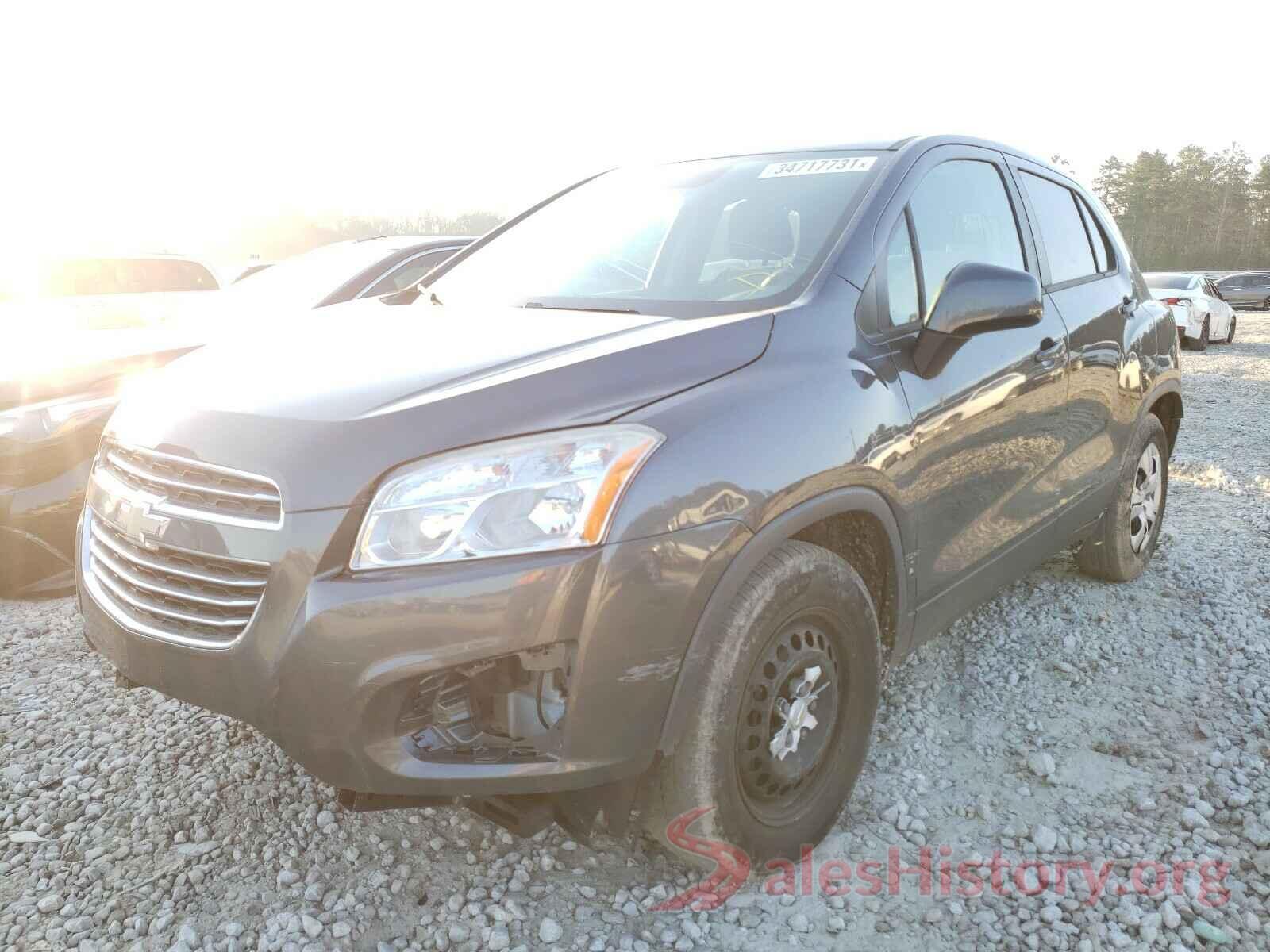 3GNCJKSB2GL117975 2016 CHEVROLET TRAX