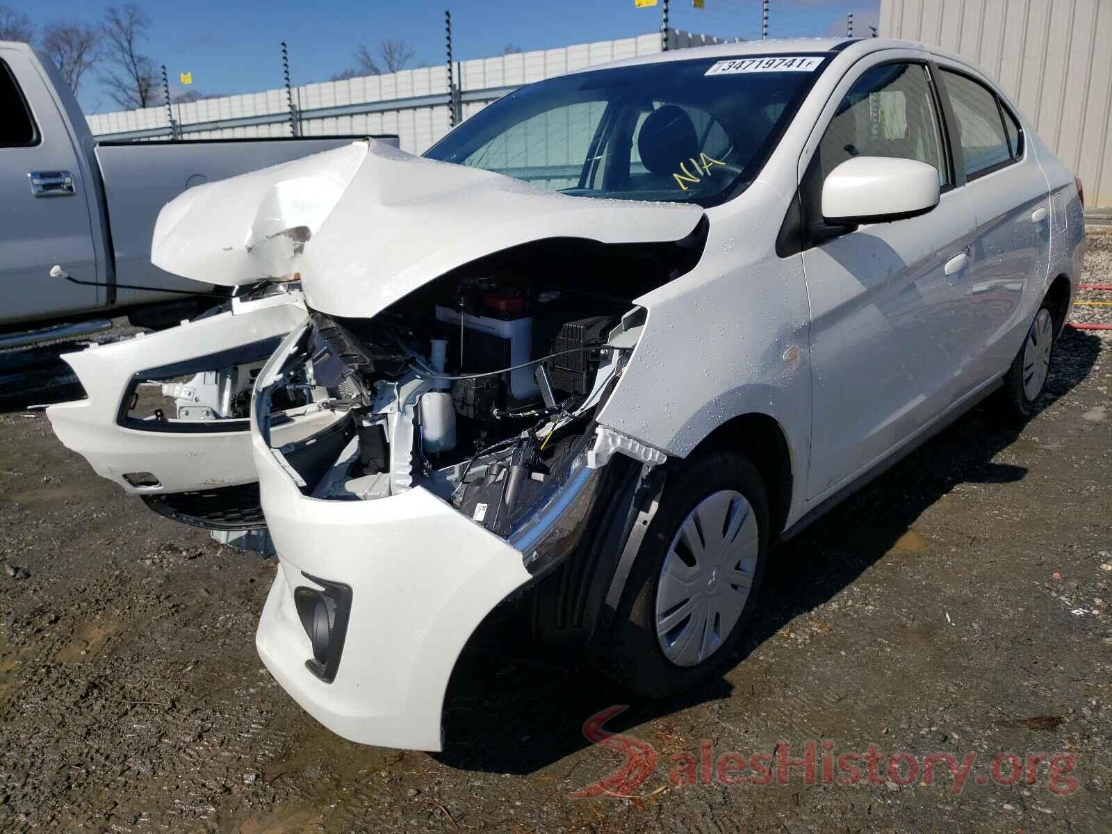 ML32F3FJ4LHF08542 2020 MITSUBISHI MIRAGE