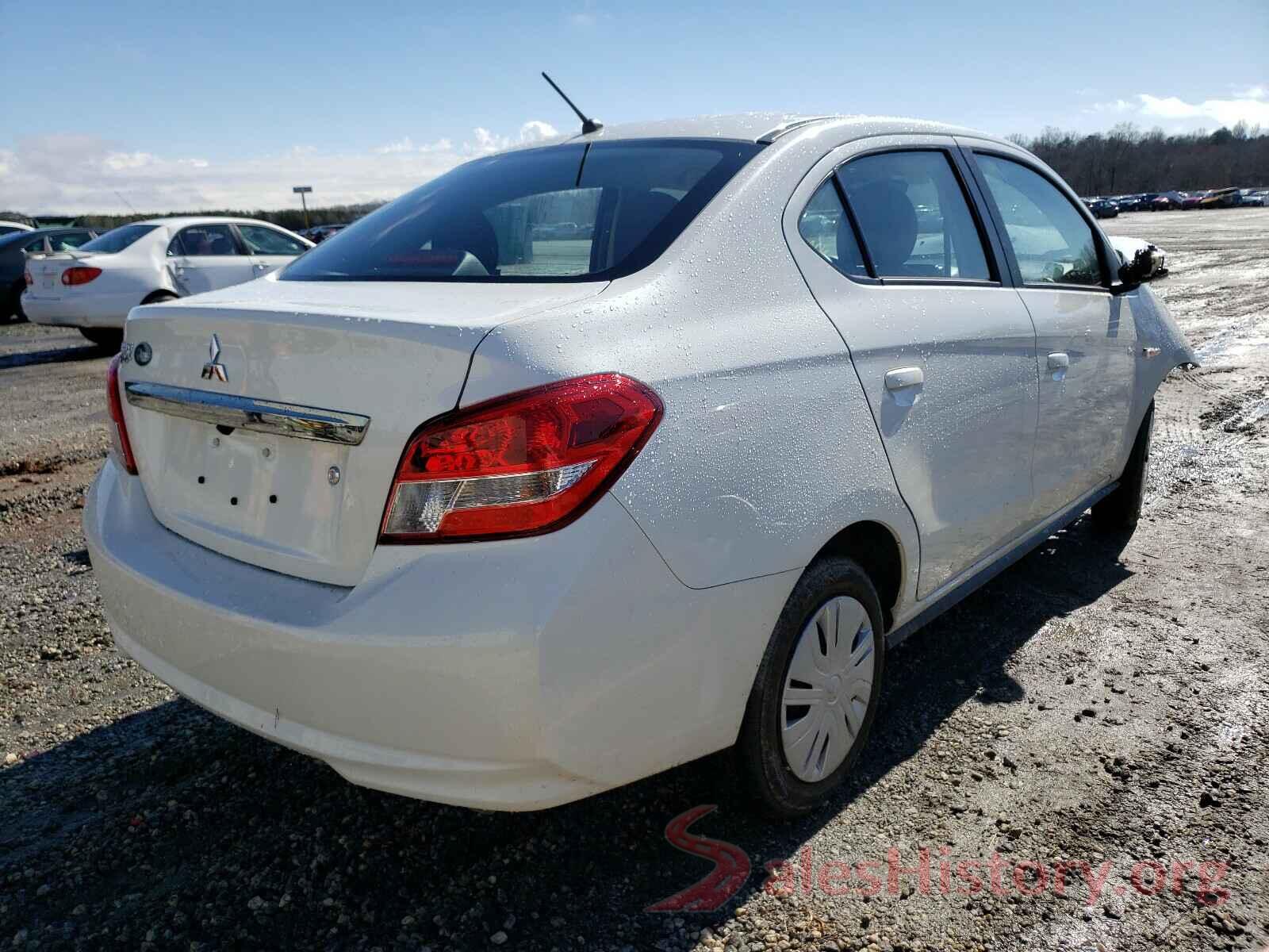 ML32F3FJ4LHF08542 2020 MITSUBISHI MIRAGE