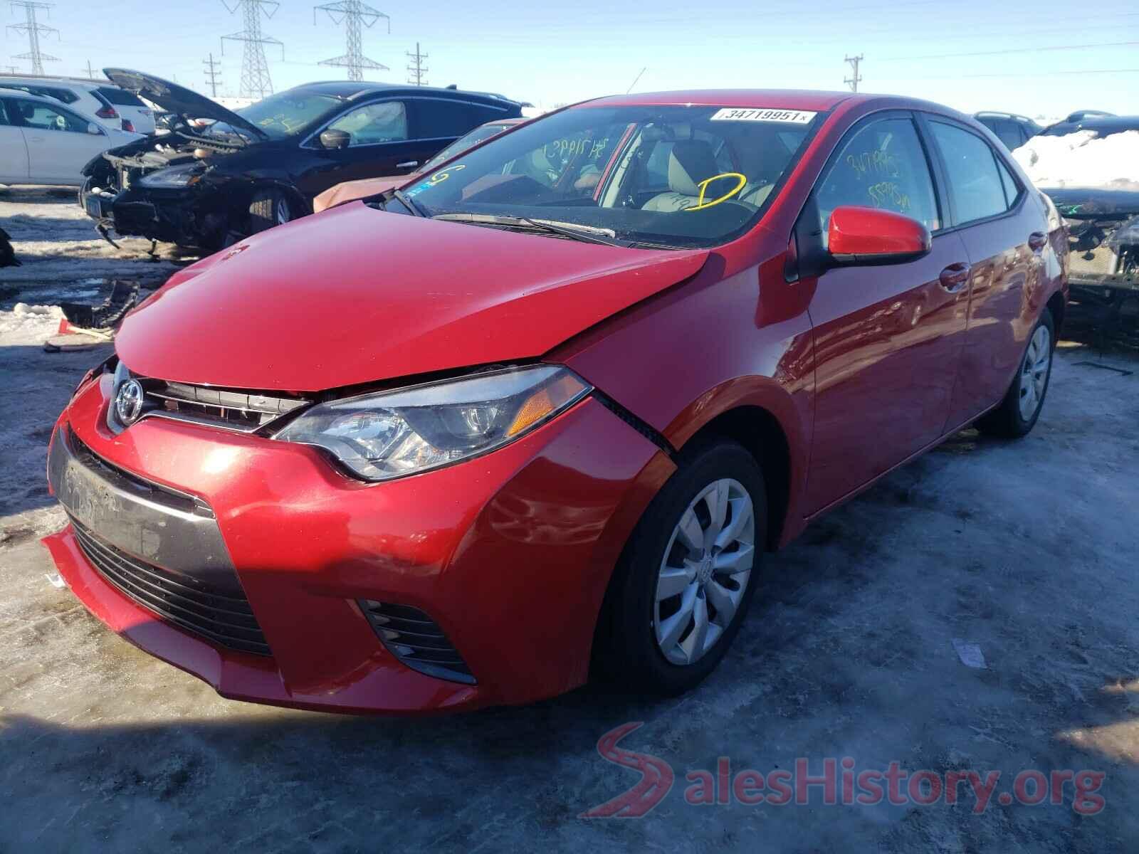 2T1BURHE9GC522594 2016 TOYOTA COROLLA