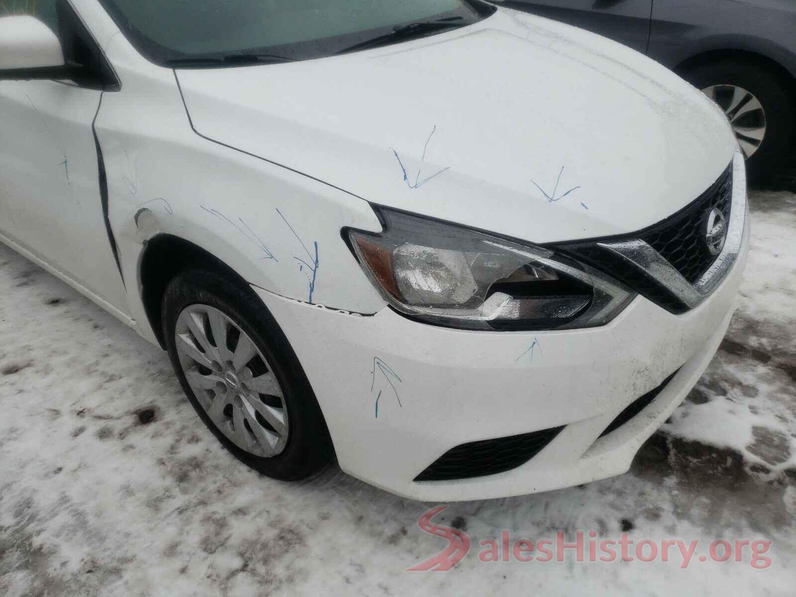 3N1AB7AP0KY243337 2019 NISSAN SENTRA