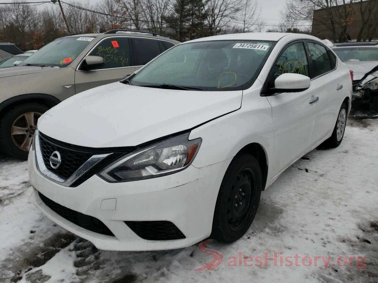 3N1AB7AP0KY243337 2019 NISSAN SENTRA