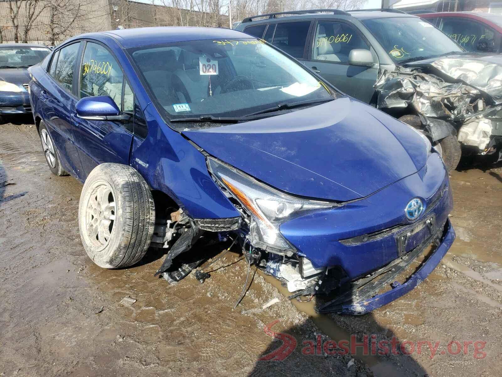 JTDKARFU3J3065977 2018 TOYOTA PRIUS