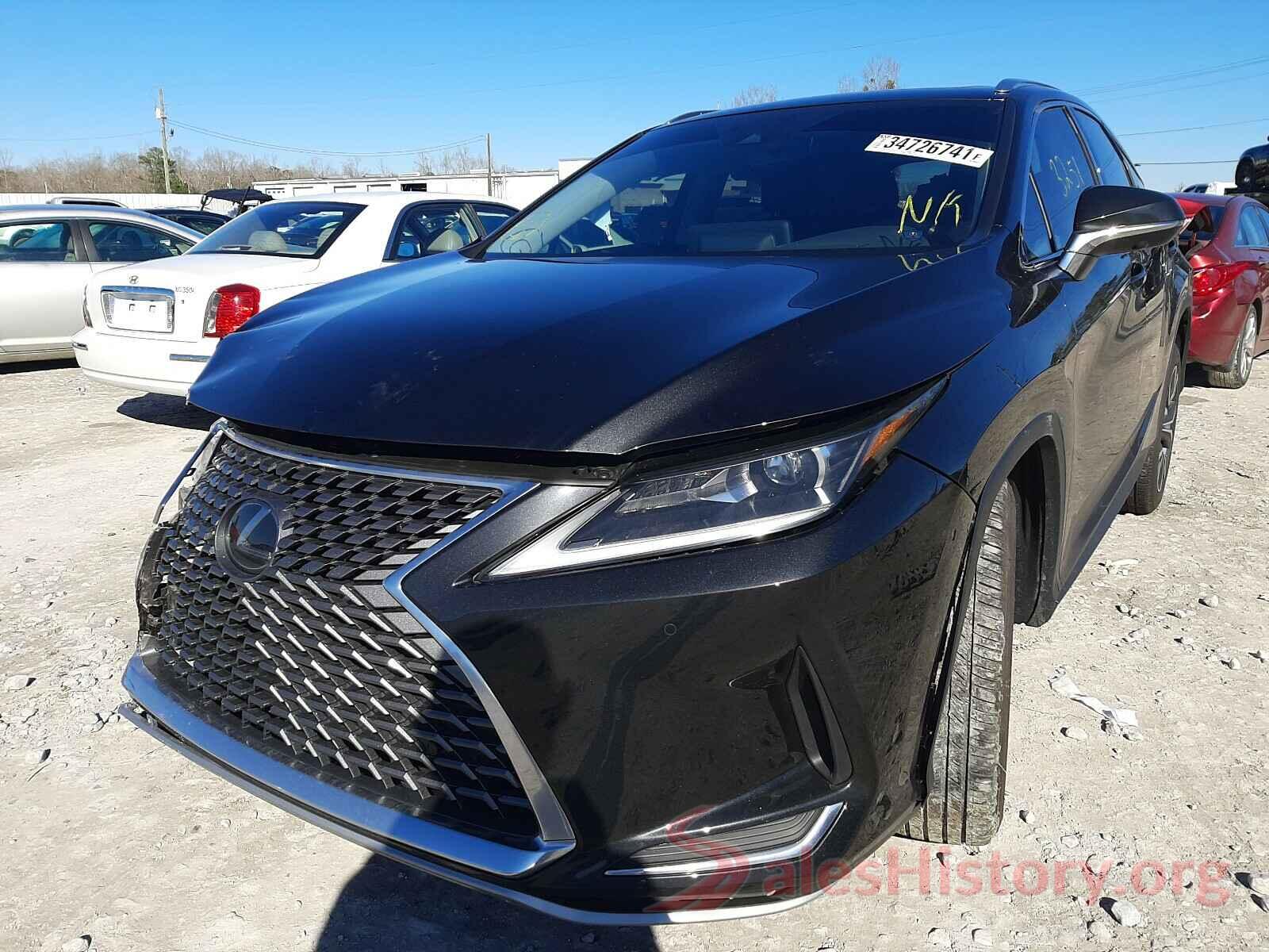 2T2HZMAA2MC192472 2021 LEXUS RX350