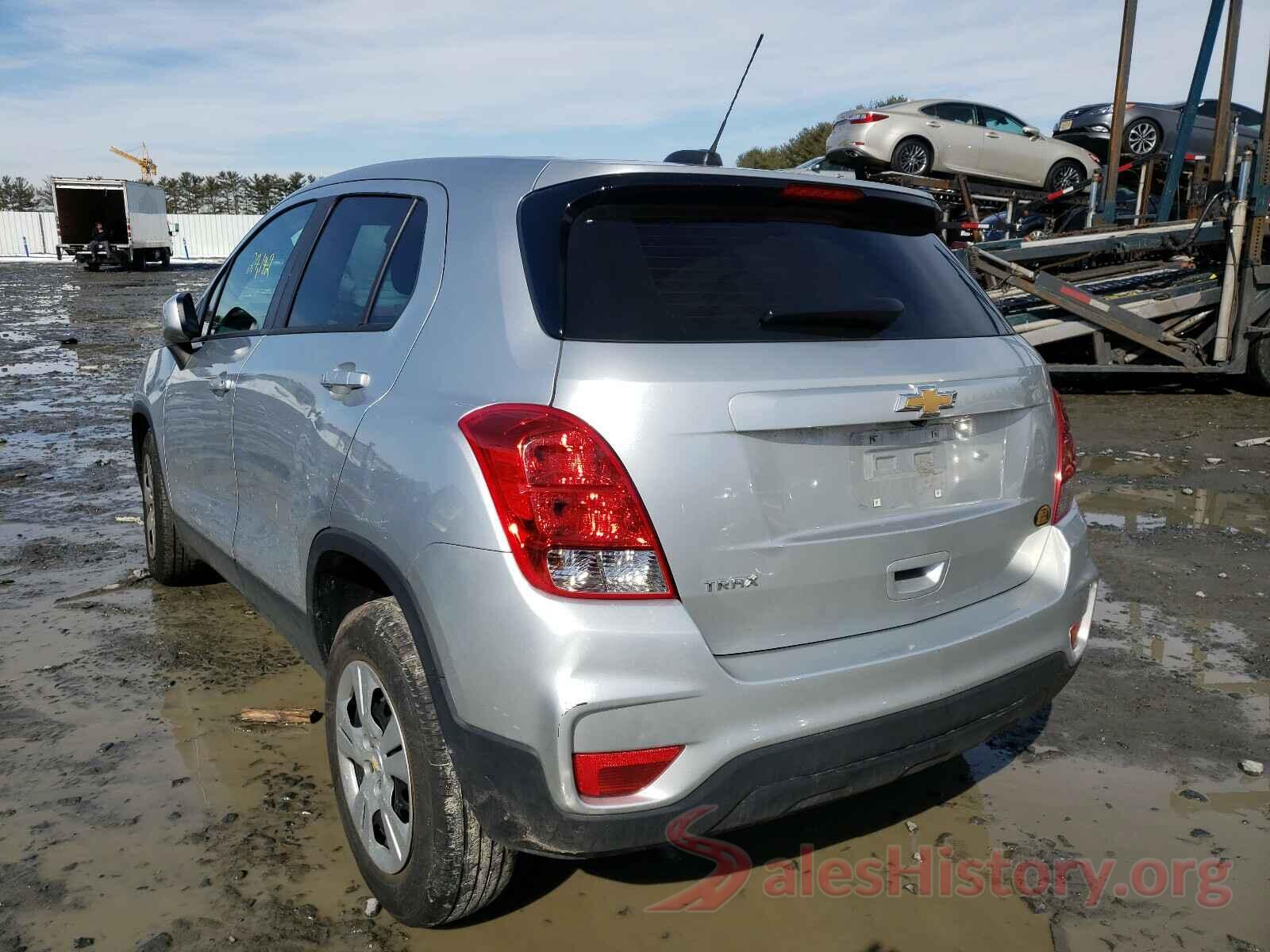 KL7CJKSB6JB593080 2018 CHEVROLET TRAX