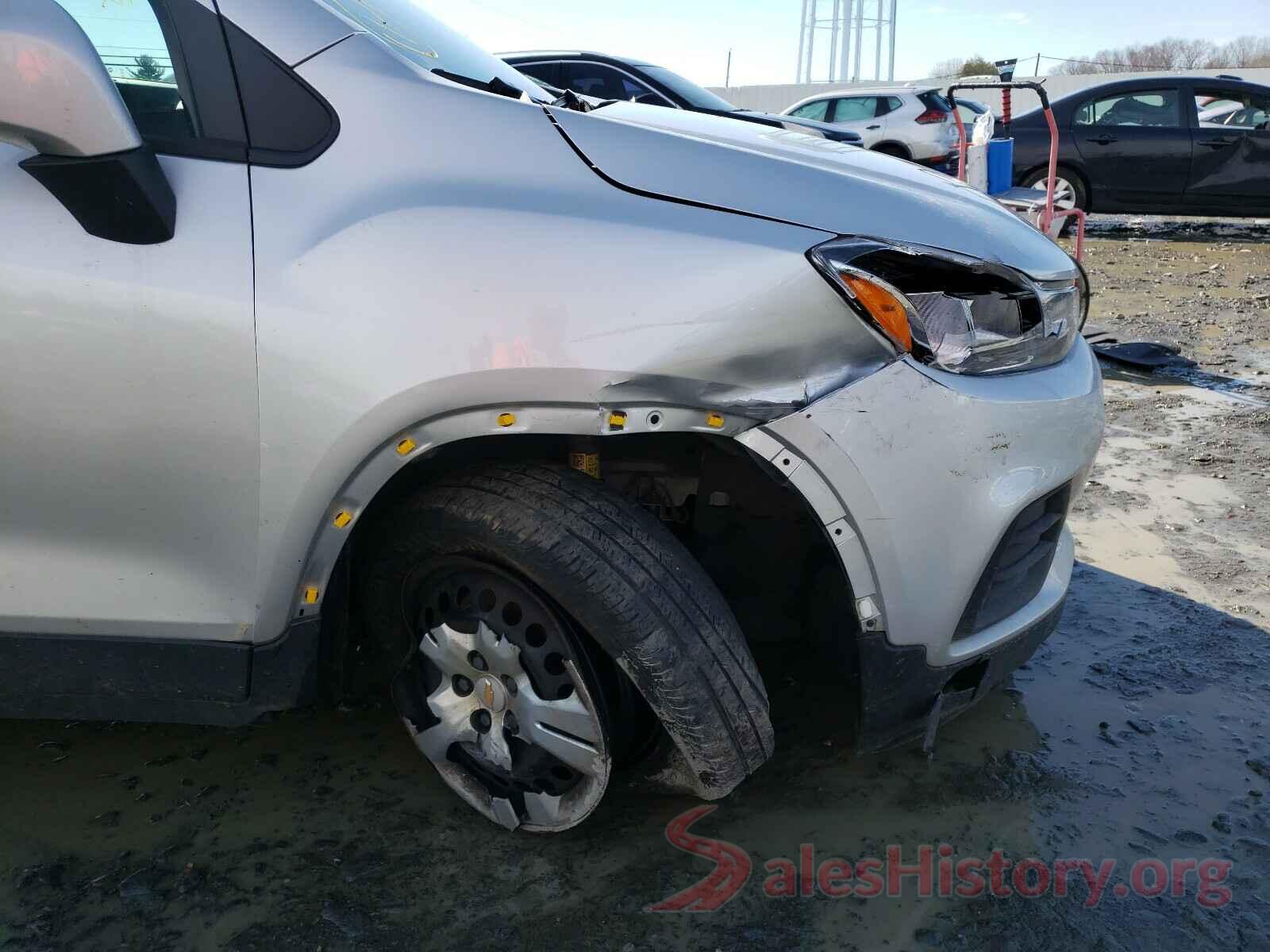 KL7CJKSB6JB593080 2018 CHEVROLET TRAX