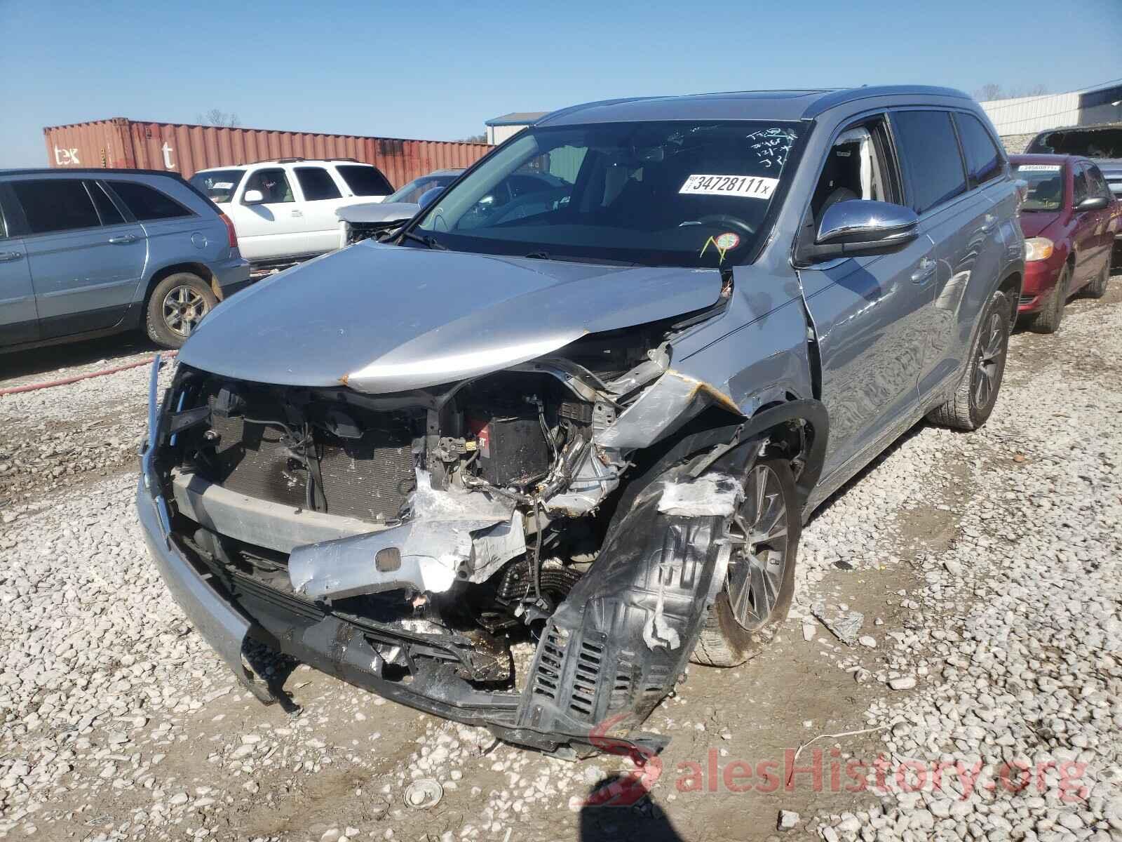 5TDKKRFH0GS128766 2016 TOYOTA HIGHLANDER