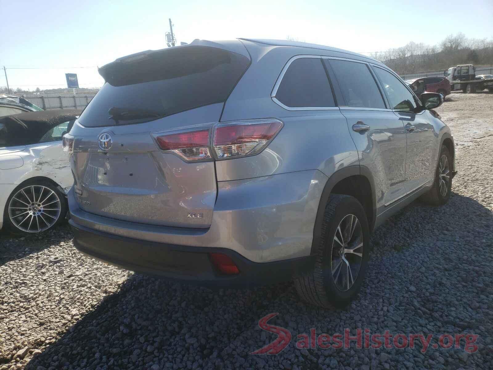 5TDKKRFH0GS128766 2016 TOYOTA HIGHLANDER