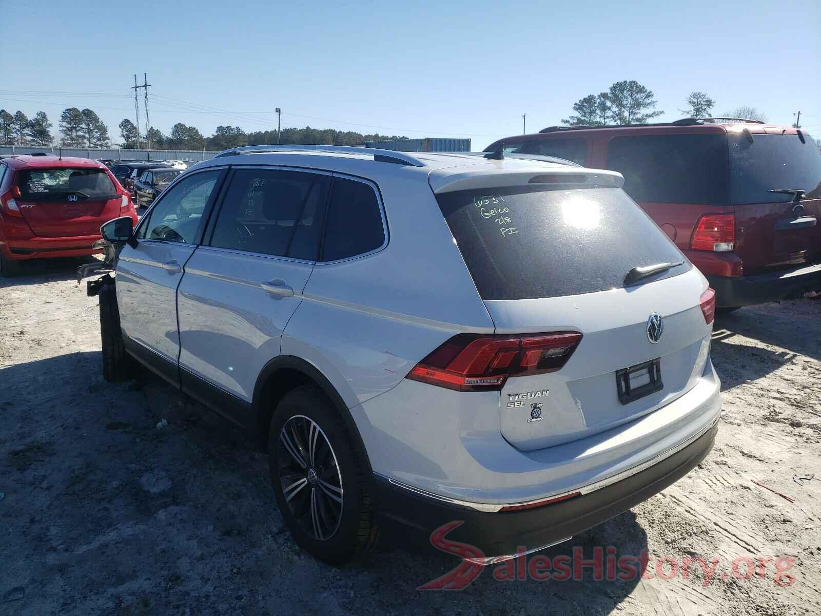 3VV3B7AX3KM061727 2019 VOLKSWAGEN TIGUAN