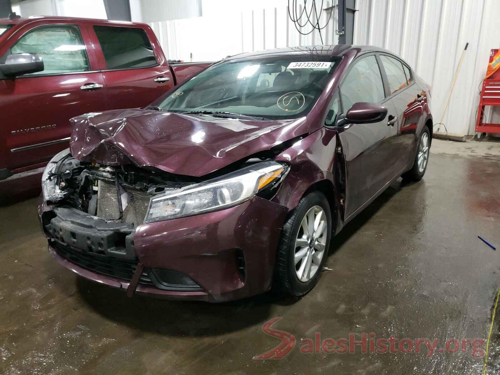 3KPFL4A72HE018748 2017 KIA FORTE