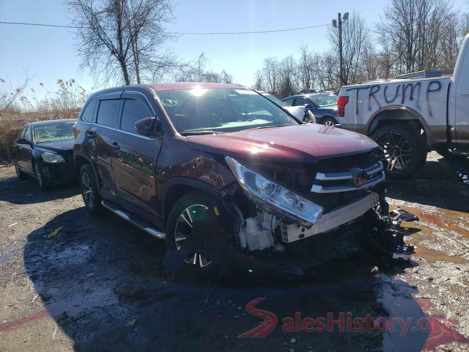 5TDBZRFH9KS917017 2019 TOYOTA HIGHLANDER